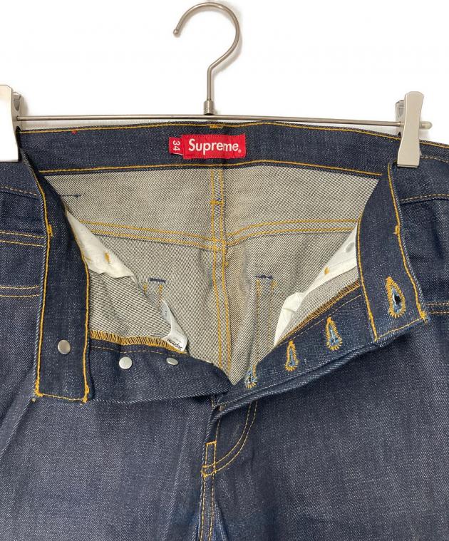 中古・古着通販】SUPREME (シュプリーム) Rigid Slim Jean インディゴ