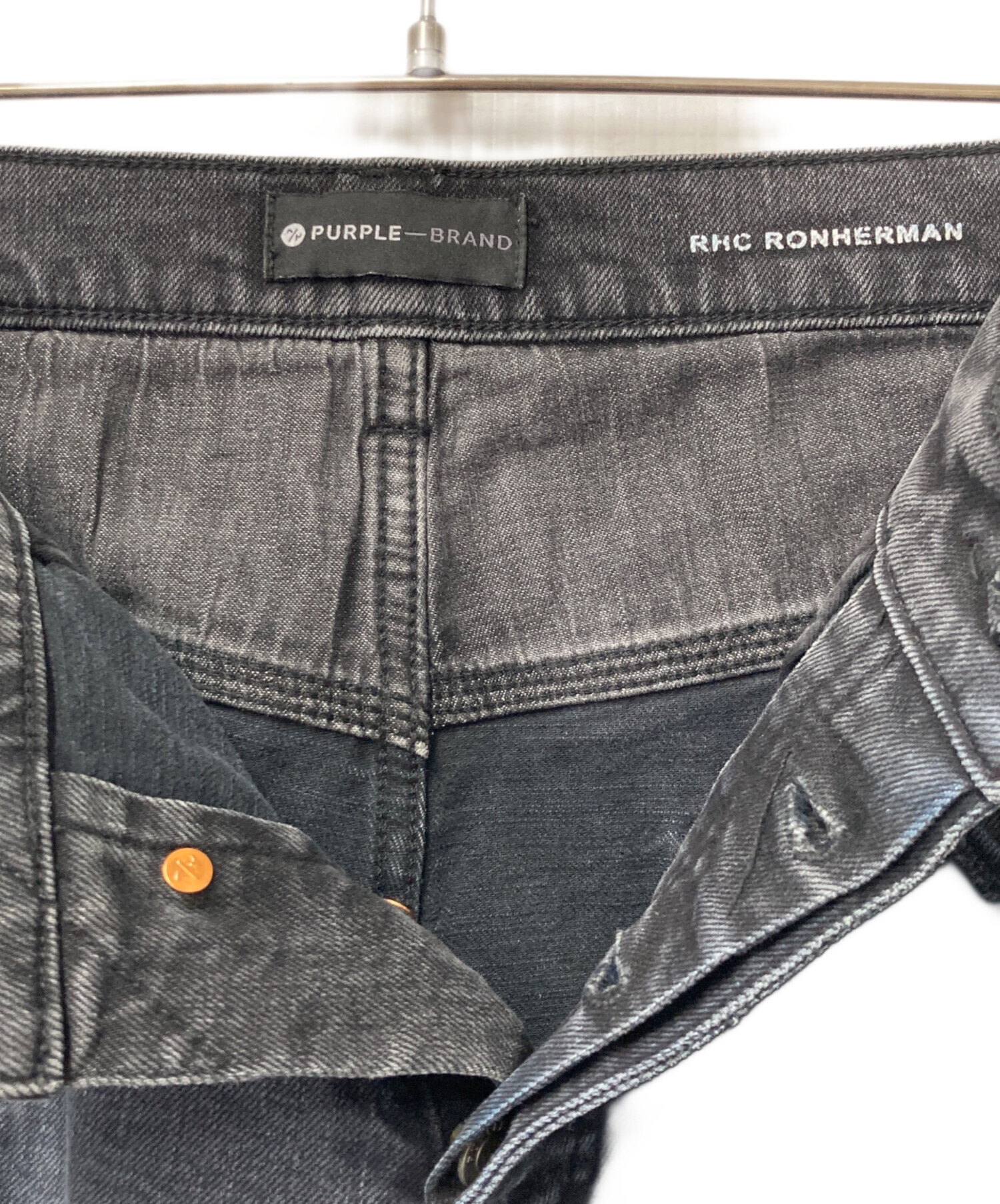 PURPLE BRAND RHC　デニム　スキニー　ダメージ加工　ストレッチ 中古・古着通販】PURPLE BRAND (パープルブランド) ダメージ加工