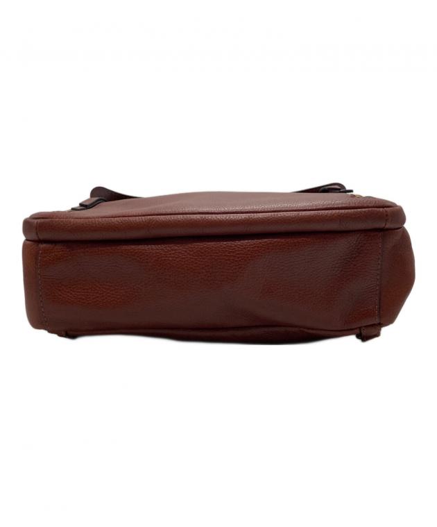 中古・古着通販】FOSSIL (フォッシル) レザーリュック ブラウン