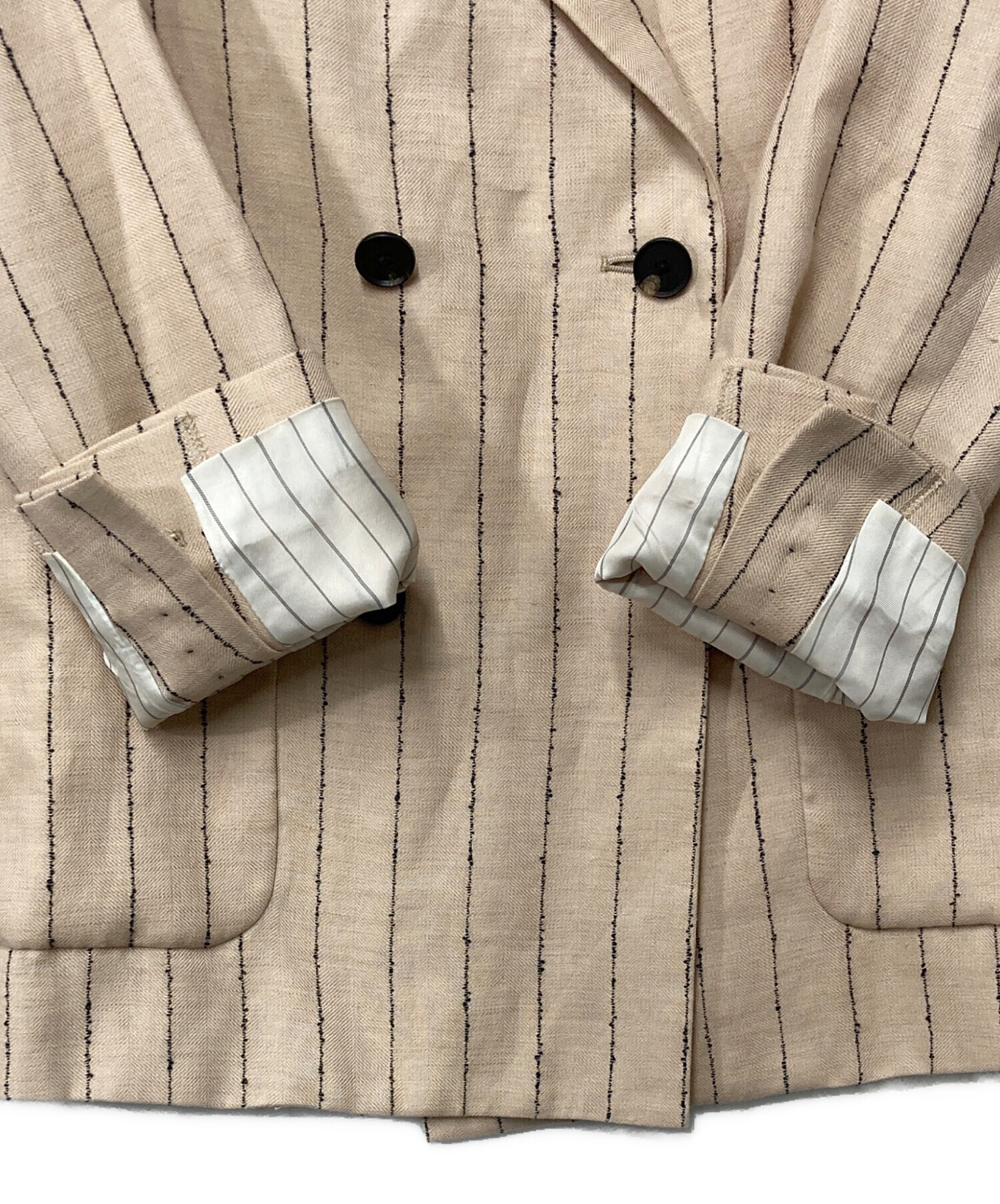 中古・古着通販】MACPHEE (マカフィー) ダブルカバーリネン ダブル