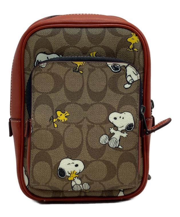 中古・古着通販】COACH (コーチ) PEANUTS (ピーナッツ) ラック パック 中古・古着通販】COACH (コーチ) PEANUTS (ピーナッツ) ラック パック