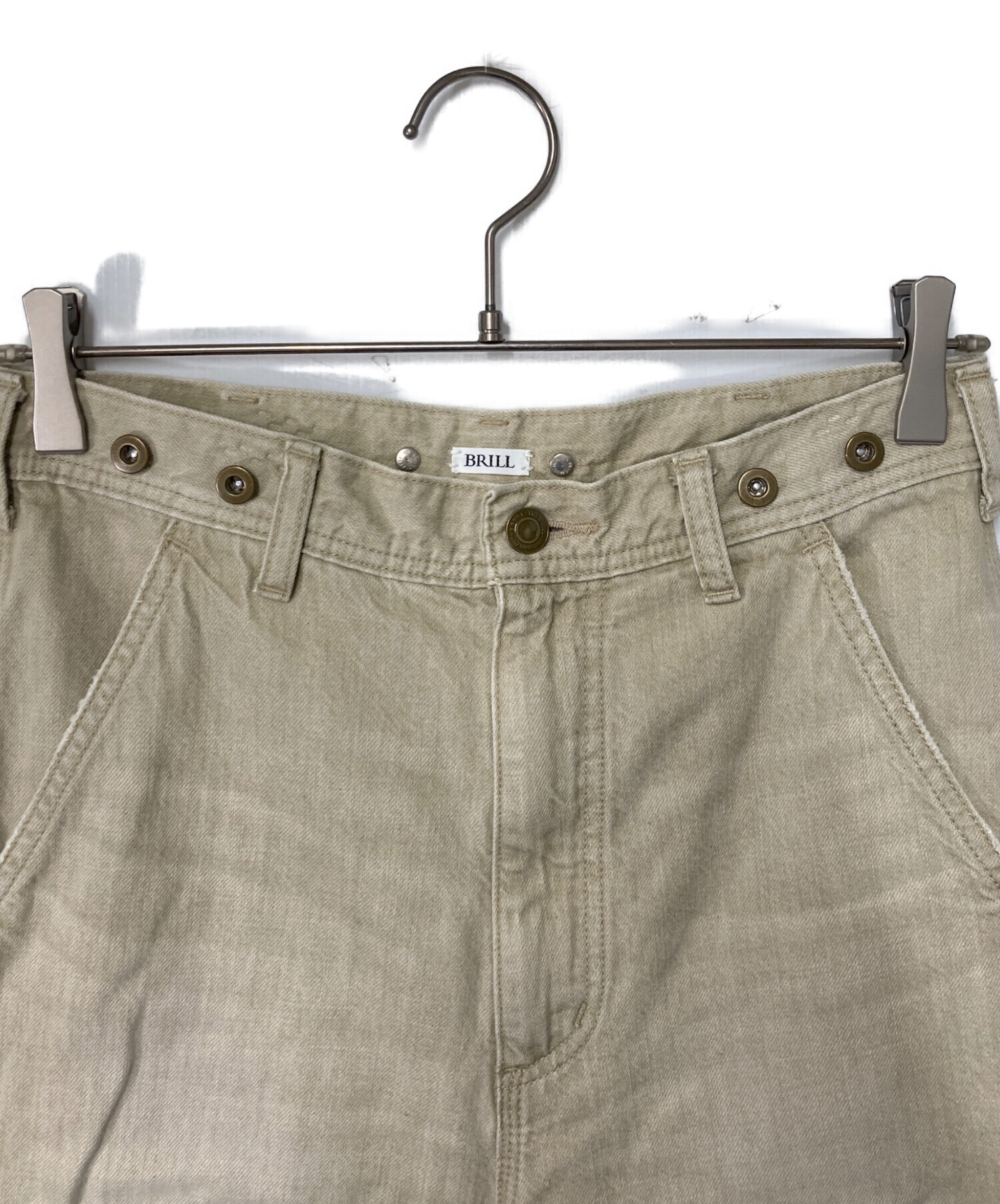 中古・古着通販】BRILL (ブリル) ペインターパンツ ベージュ サイズ:34