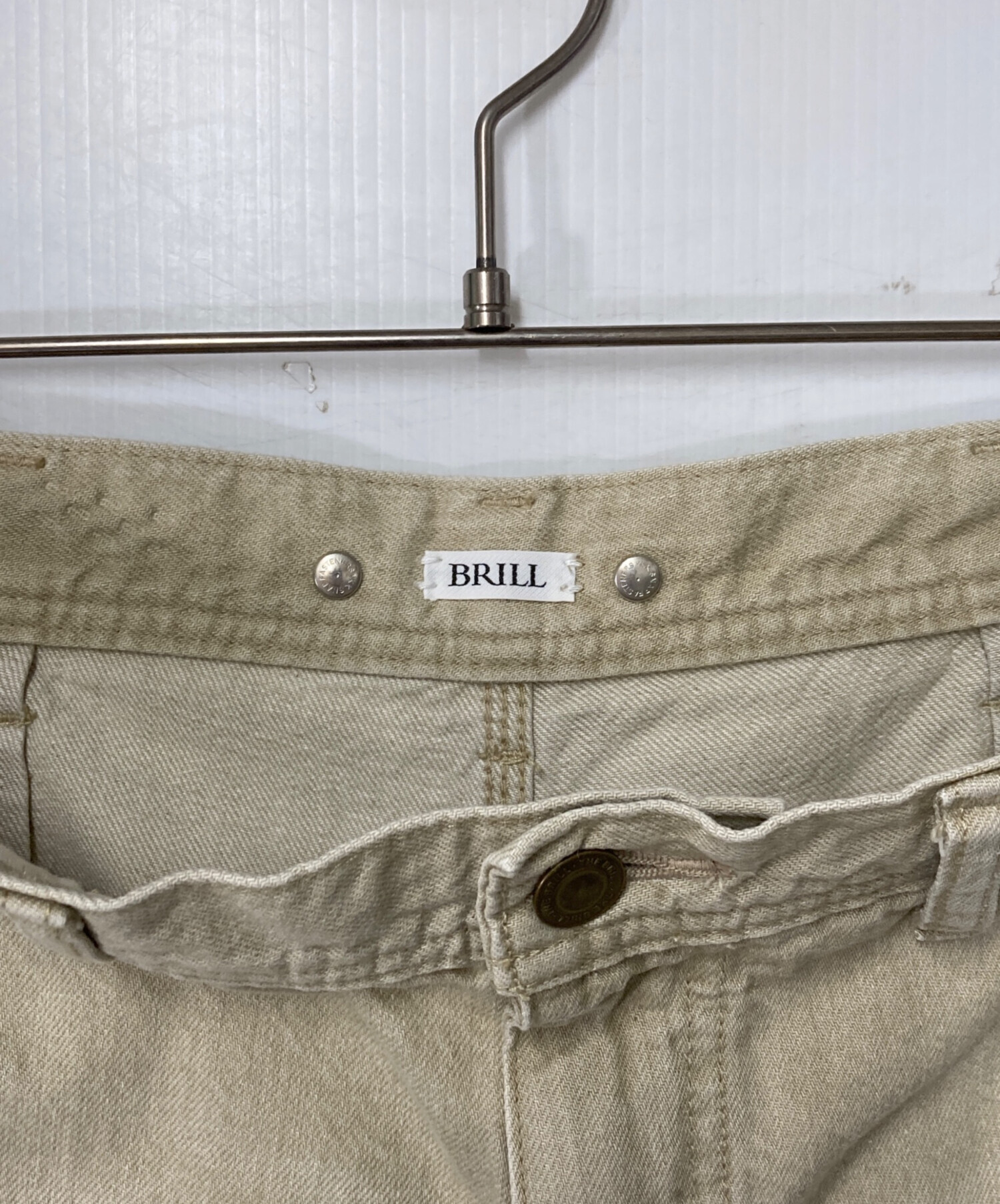中古・古着通販】BRILL (ブリル) ペインターパンツ ベージュ サイズ:34
