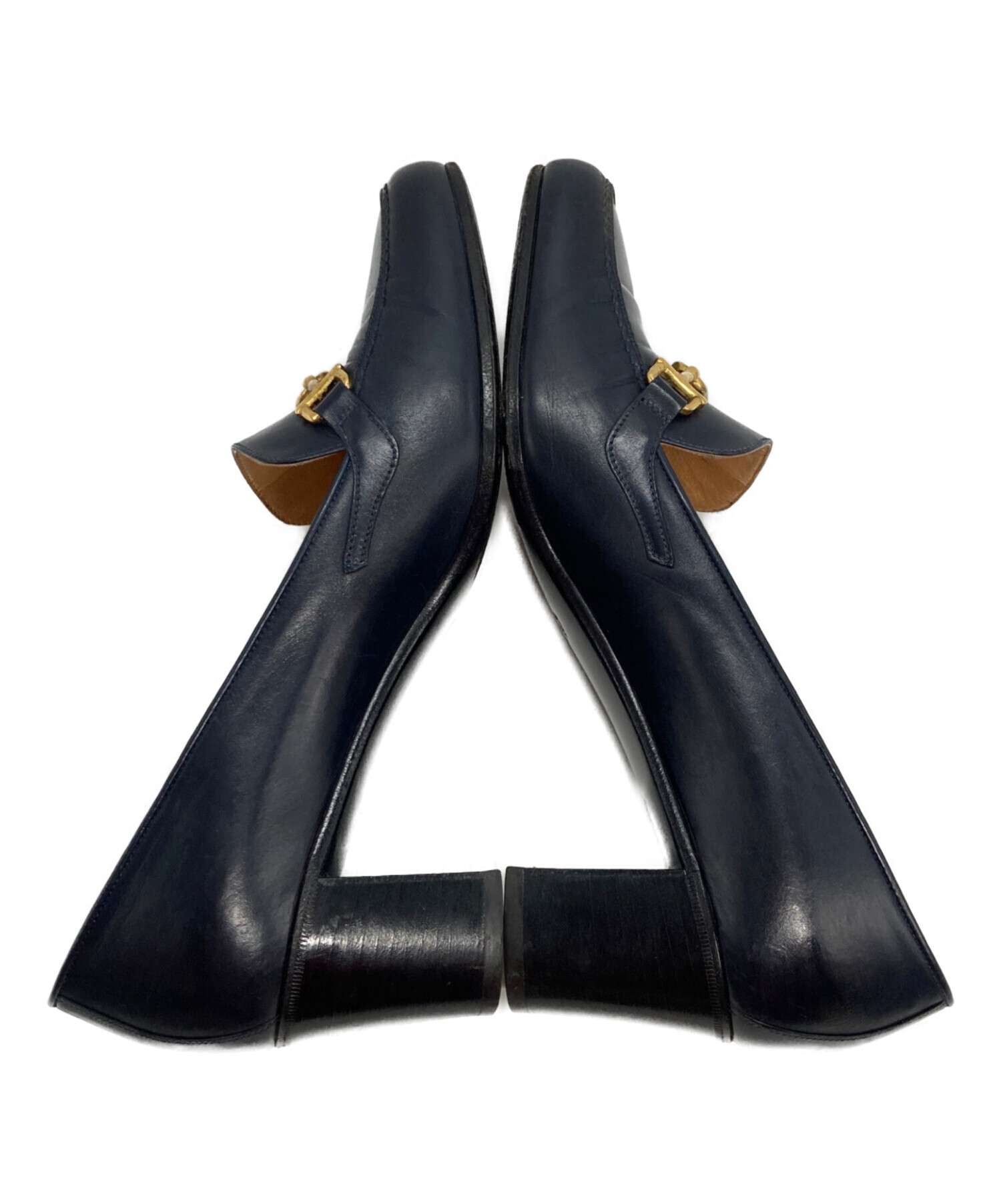 中古・古着通販】CELINE (セリーヌ) トリオンフビットローファー
