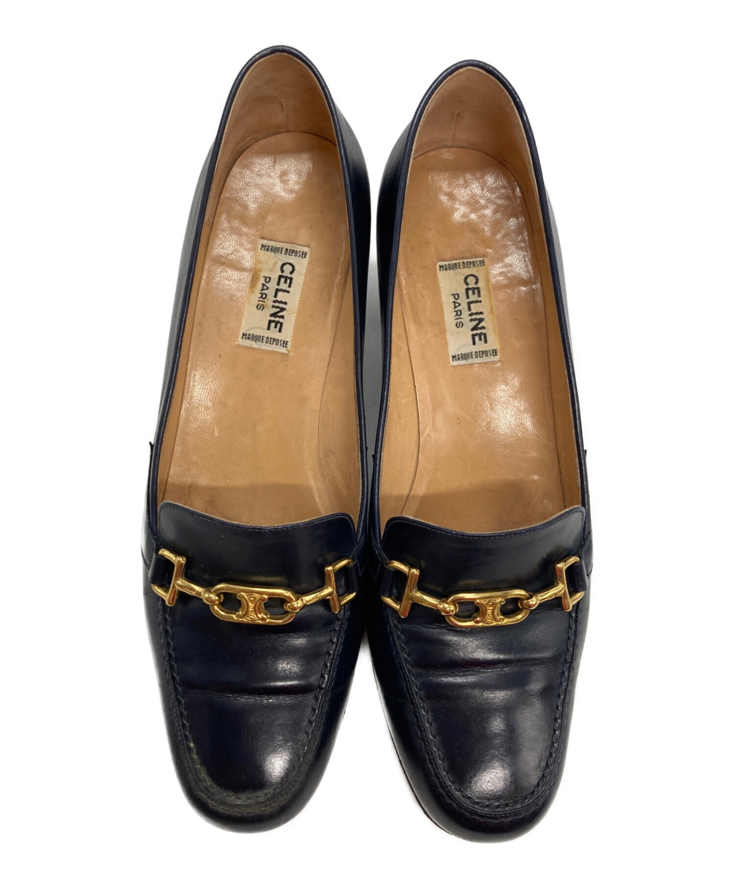 中古・古着通販】CELINE (セリーヌ) トリオンフビットローファー