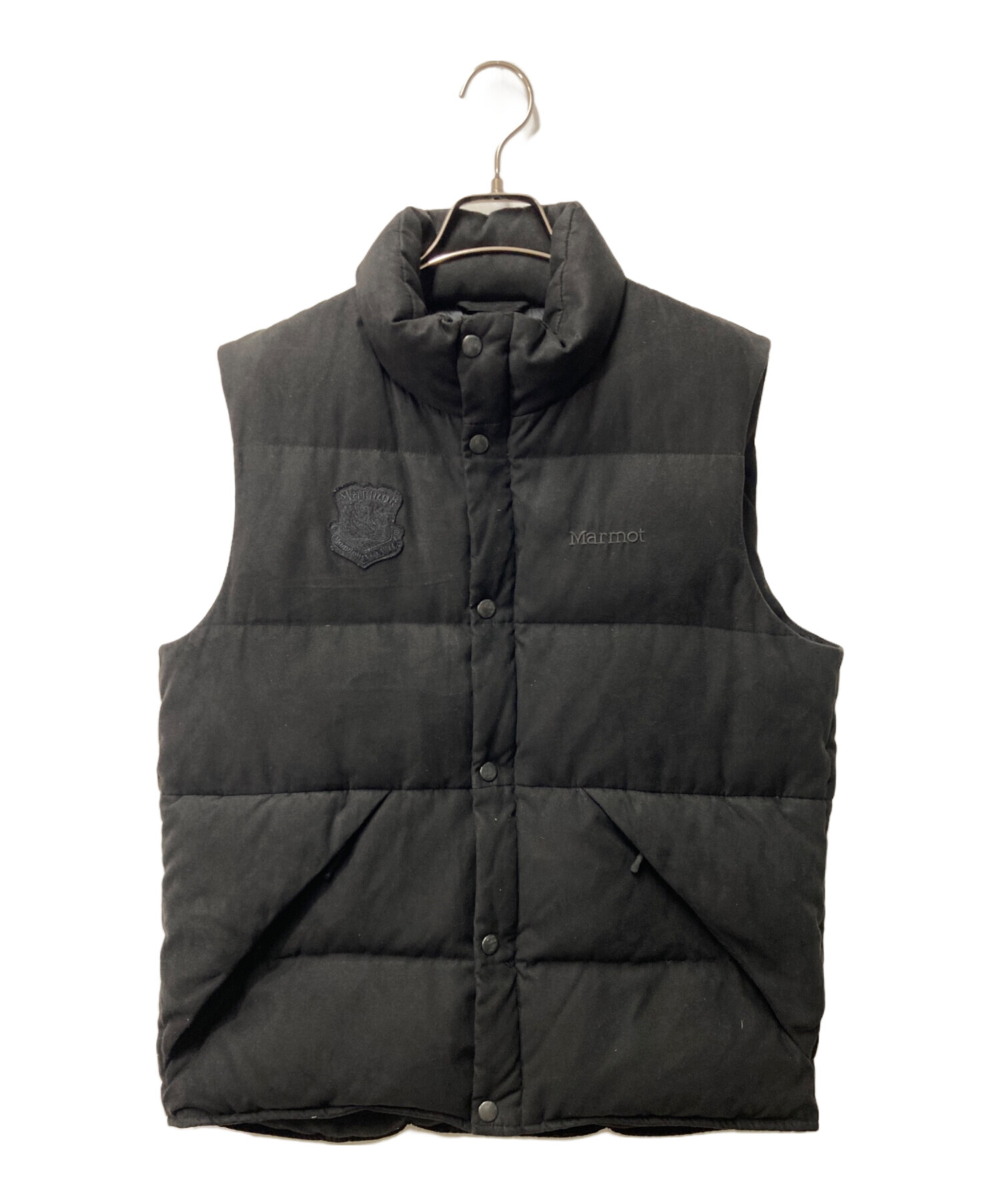 中古・古着通販】MARMOT (マーモット) ダウンベスト ブラック サイズ:M