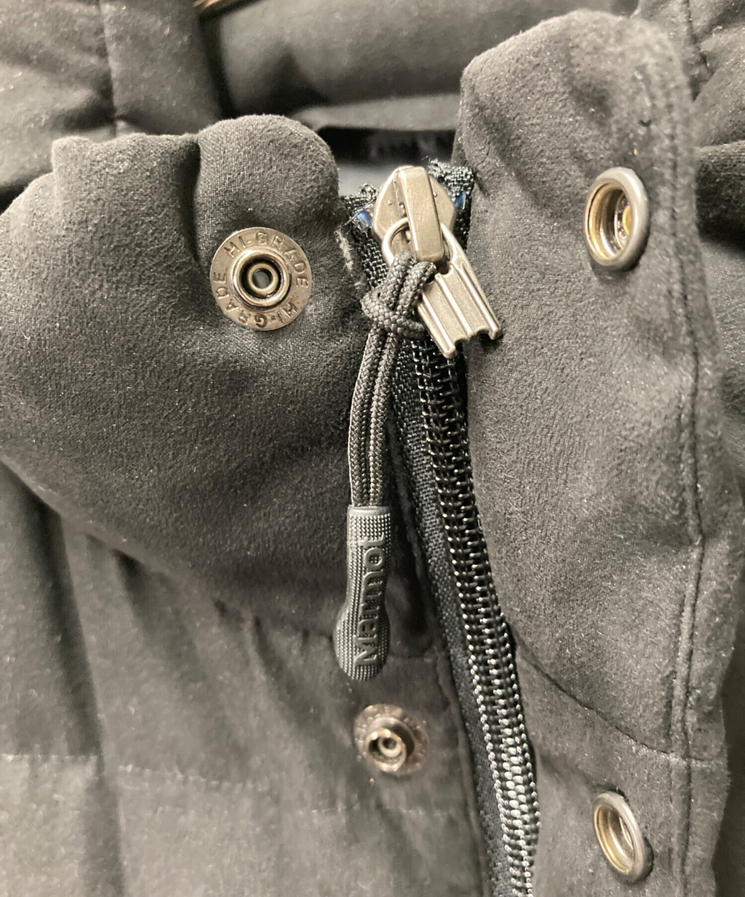 中古・古着通販】MARMOT (マーモット) ダウンベスト ブラック サイズ:M