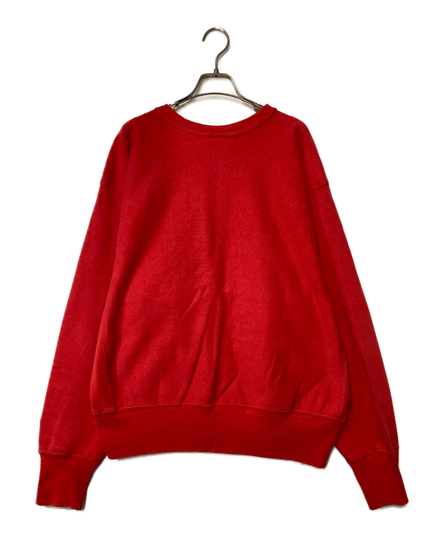 ⑤ 【Champion】リバースウィーブ スウェット 赤 中古・古着通販】Champion (チャンピオン) リバースウィーブスウェット