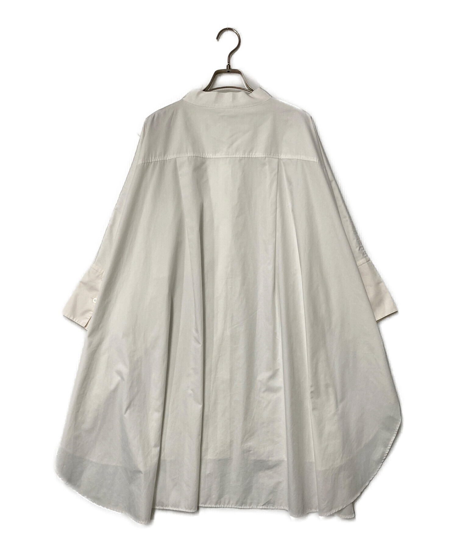 中古・古着通販】LE PHIL (ル フィル) シャツワンピース ホワイト