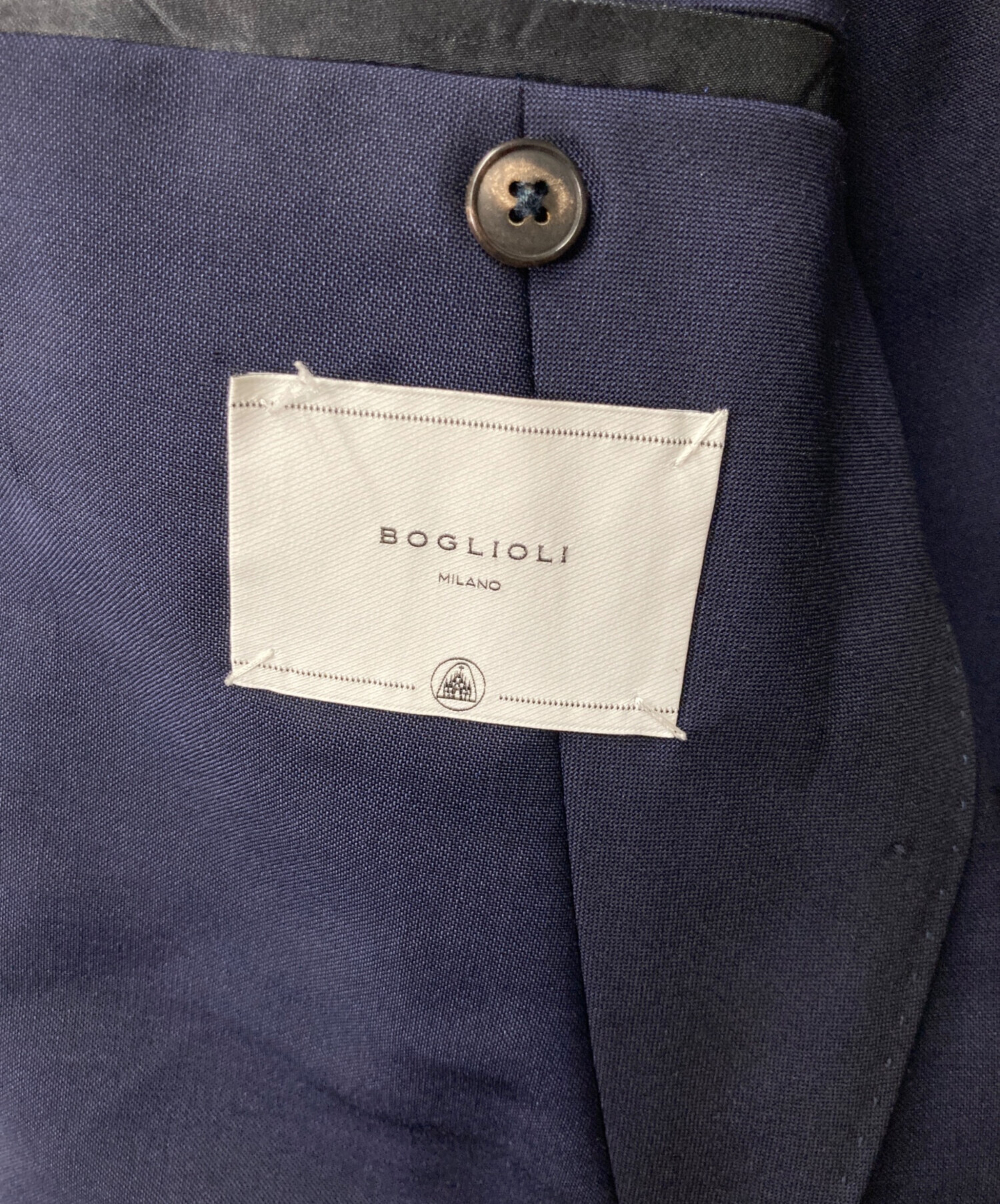 中古・古着通販】BOGLIOLI (ボリオリ) K JACKET/金釦ブレザー ネイビー