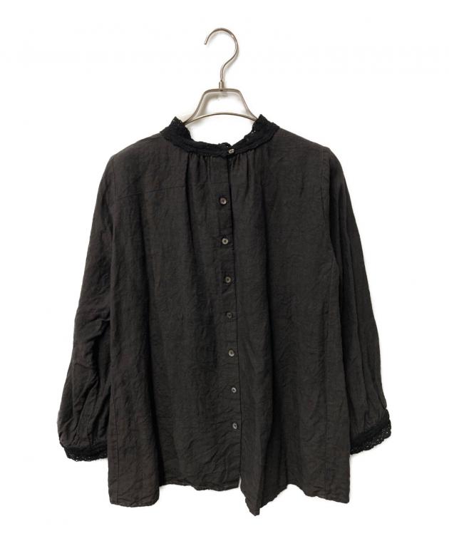 中古・古着通販】nest Robe (ネストローブ) フリルカラー リネン 