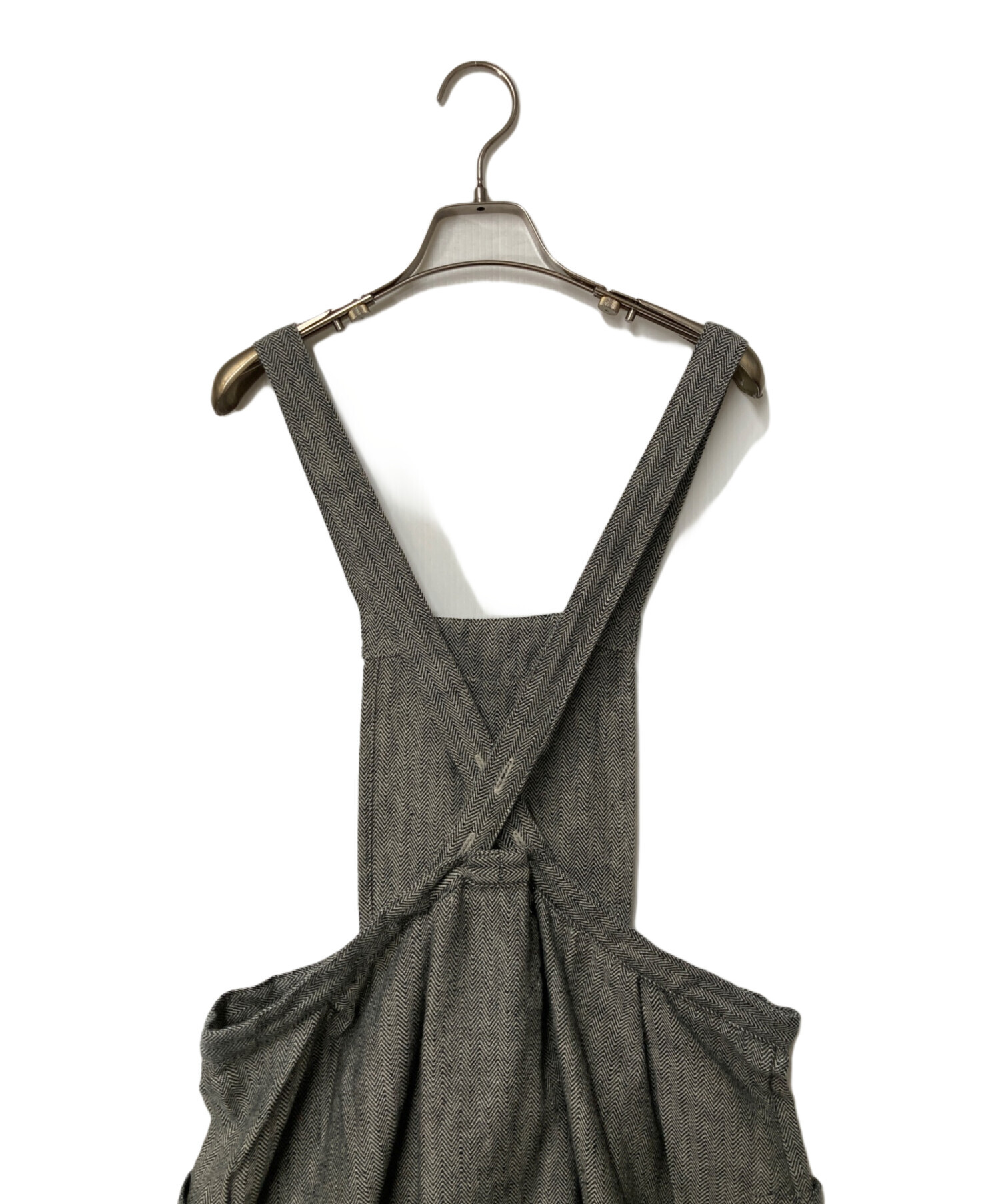fog linen work MARIAエプロンワンピース リネンのエプロンワンピース