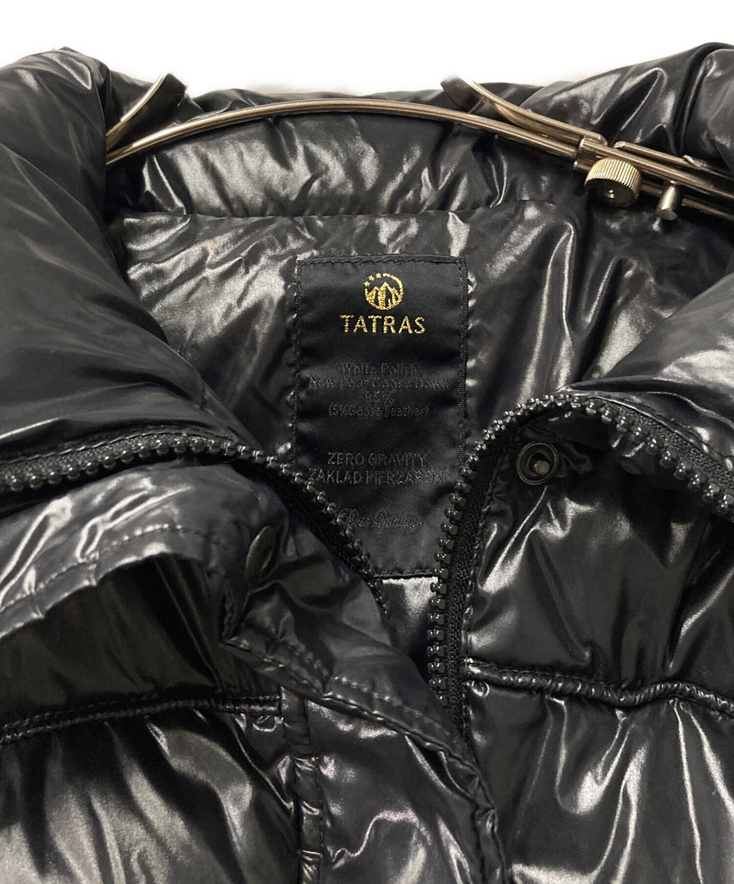 中古・古着通販】TATRAS (タトラス) ダウンジャケット ブラック サイズ