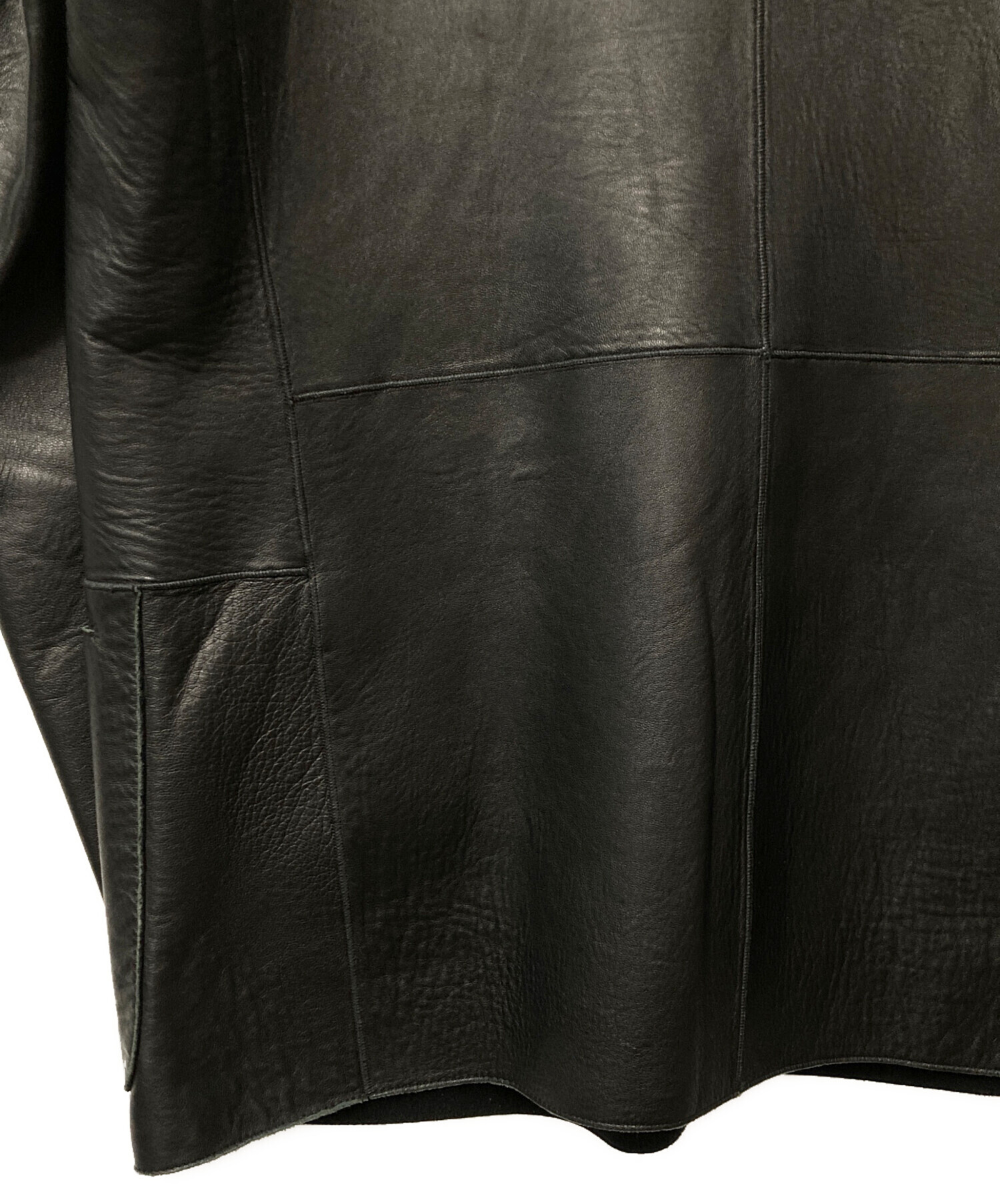 中古・古着通販】DKNY (ダナキャランニューヨーク) レザーテーラード