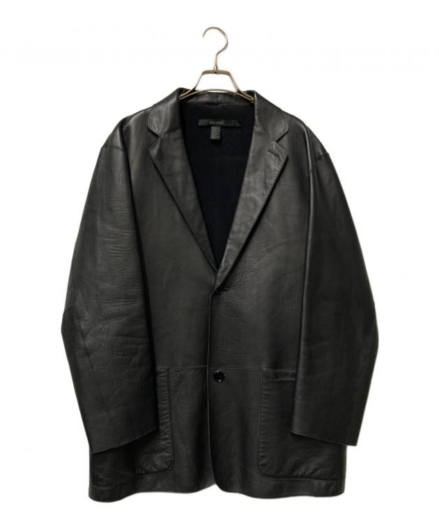 中古・古着通販】DKNY (ダナキャランニューヨーク) レザーテーラード