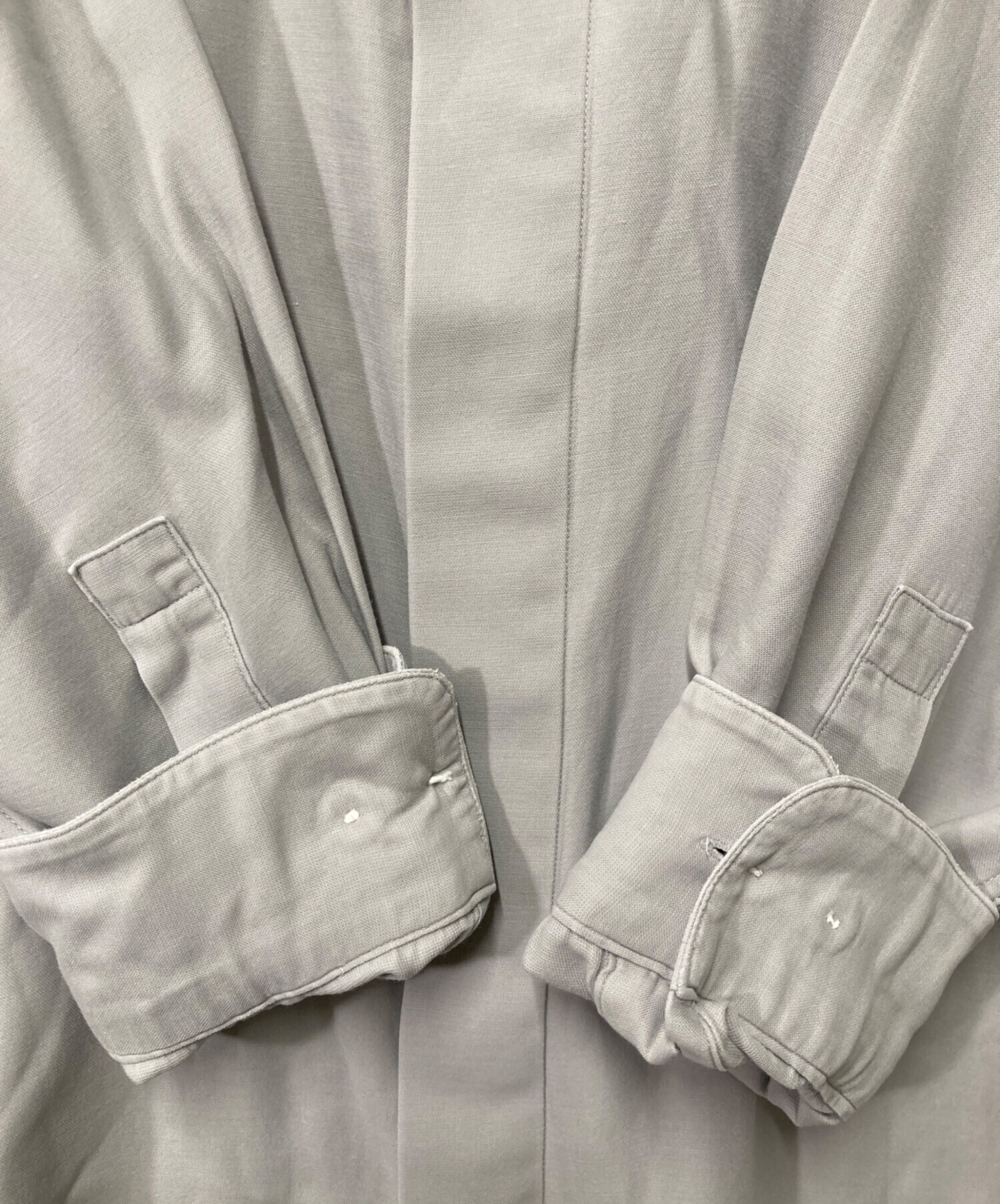 中古・古着通販】im product (アイムプロダクト) バンドカラーシャツ