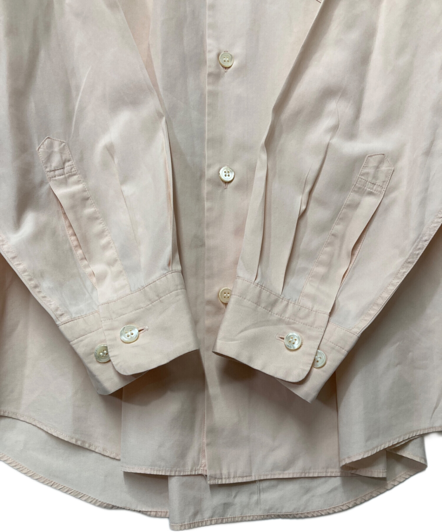 中古・古着通販】ISSEY MIYAKE (イッセイミヤケ) バンドカラーシャツ