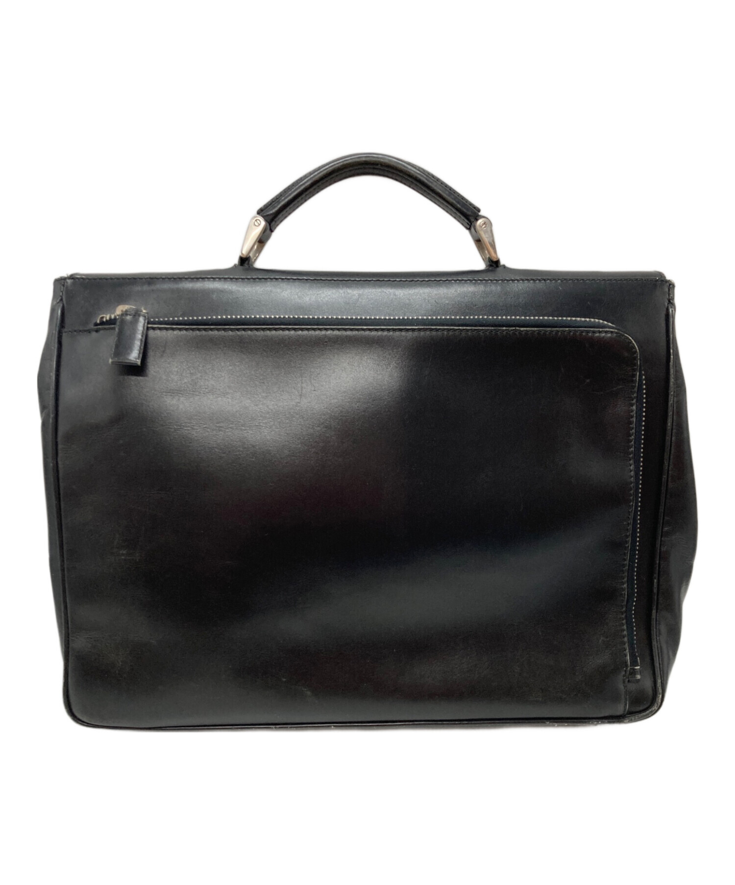 中古・古着通販】PRADA (プラダ) オールレザー ドクターズバッグ