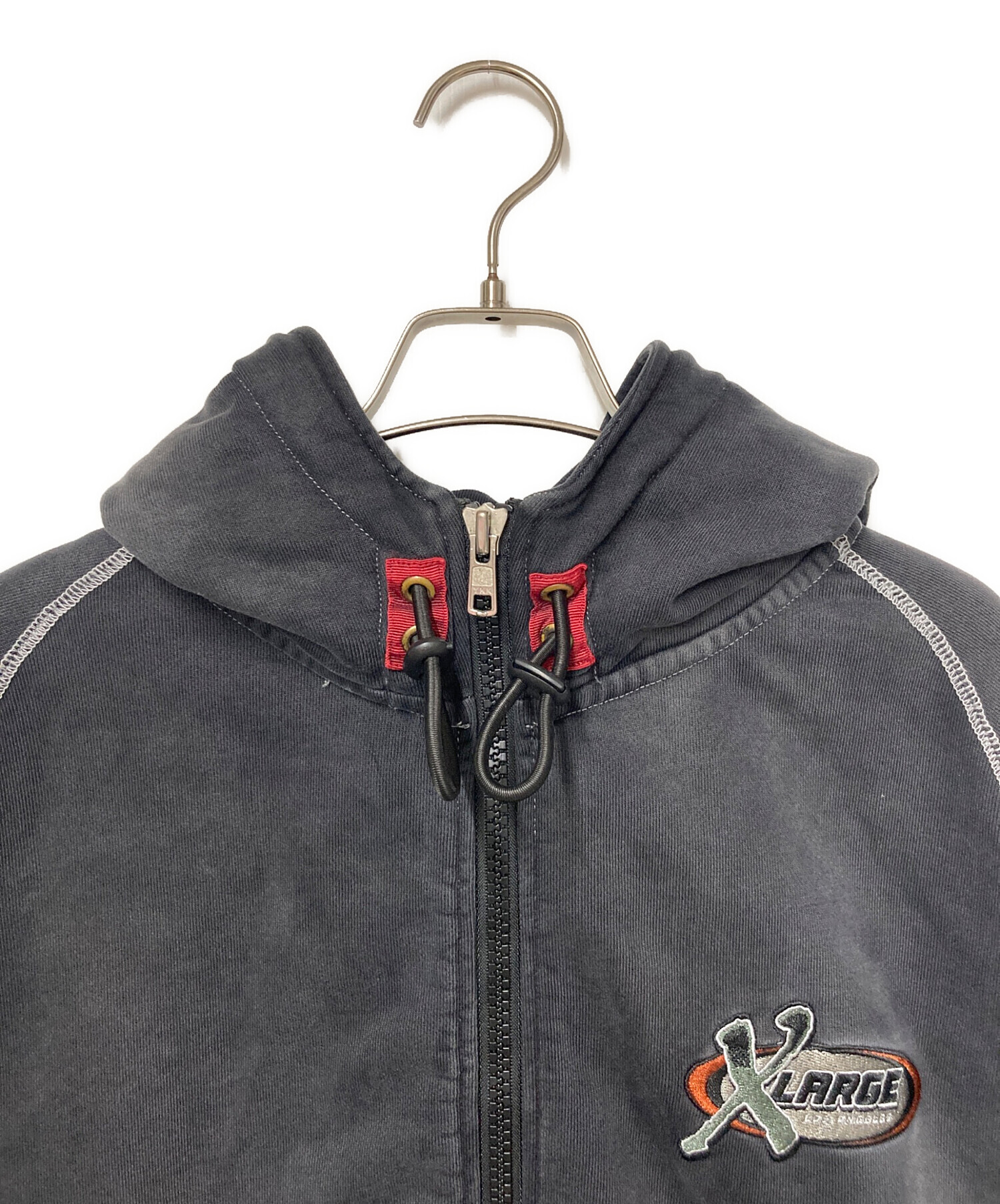 中古・古着通販】X-LARGE (エクストララージ) BLEACHED HOODED