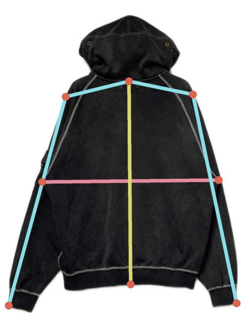 中古・古着通販】X-LARGE (エクストララージ) BLEACHED HOODED