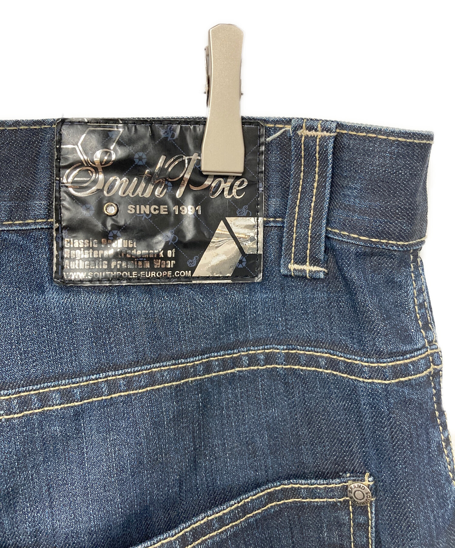 中古・古着通販】SOUTHPOLE (サウスポール) デニムパンツ インディゴ
