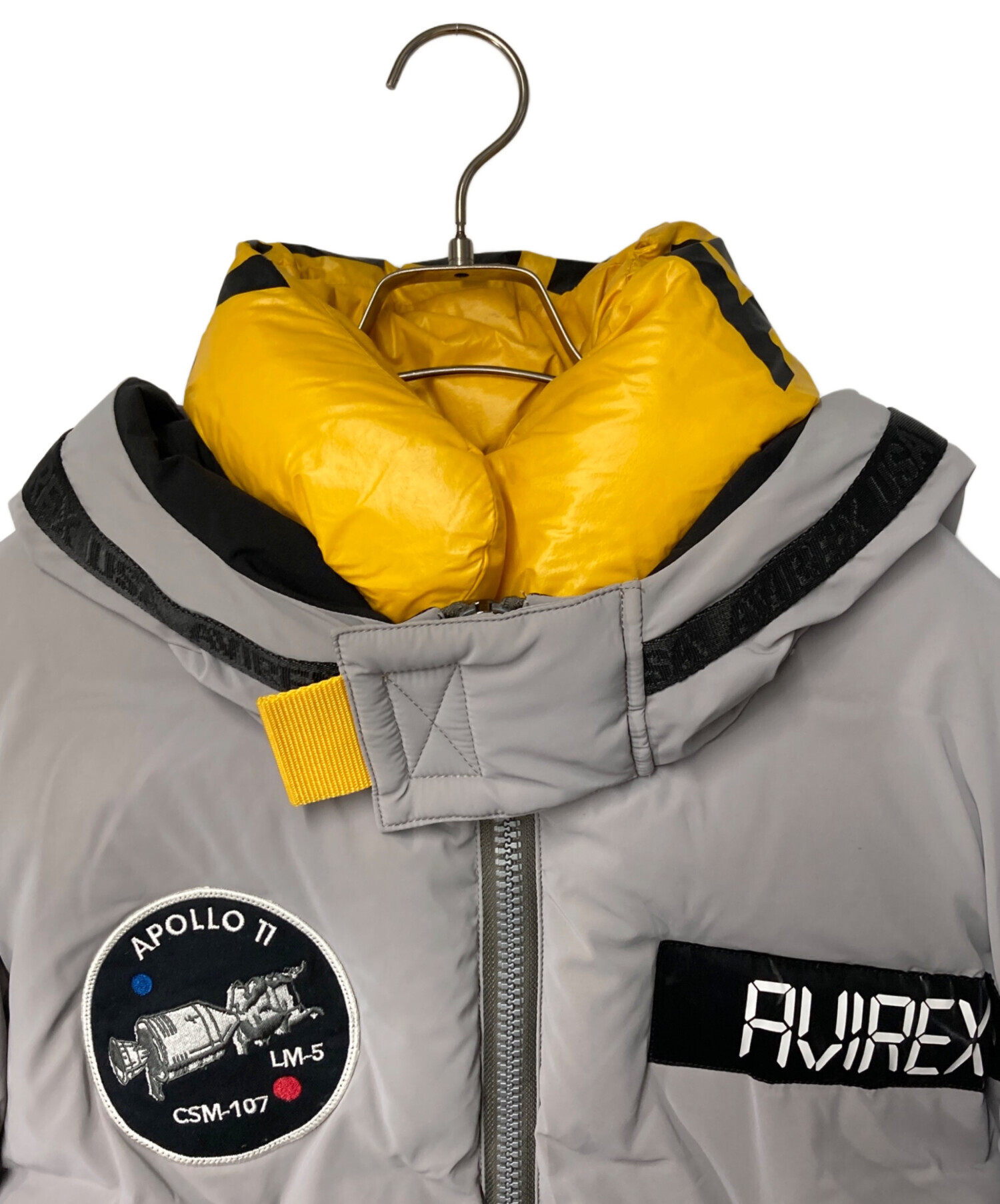 中古・古着通販】AVIREX (アヴィレックス) APOLLO DOWN JACKET グレー