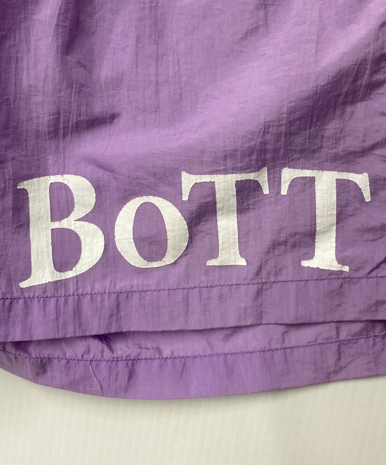 中古・古着通販】bott (ボット) ナイロンハーフパンツ パープル サイズ