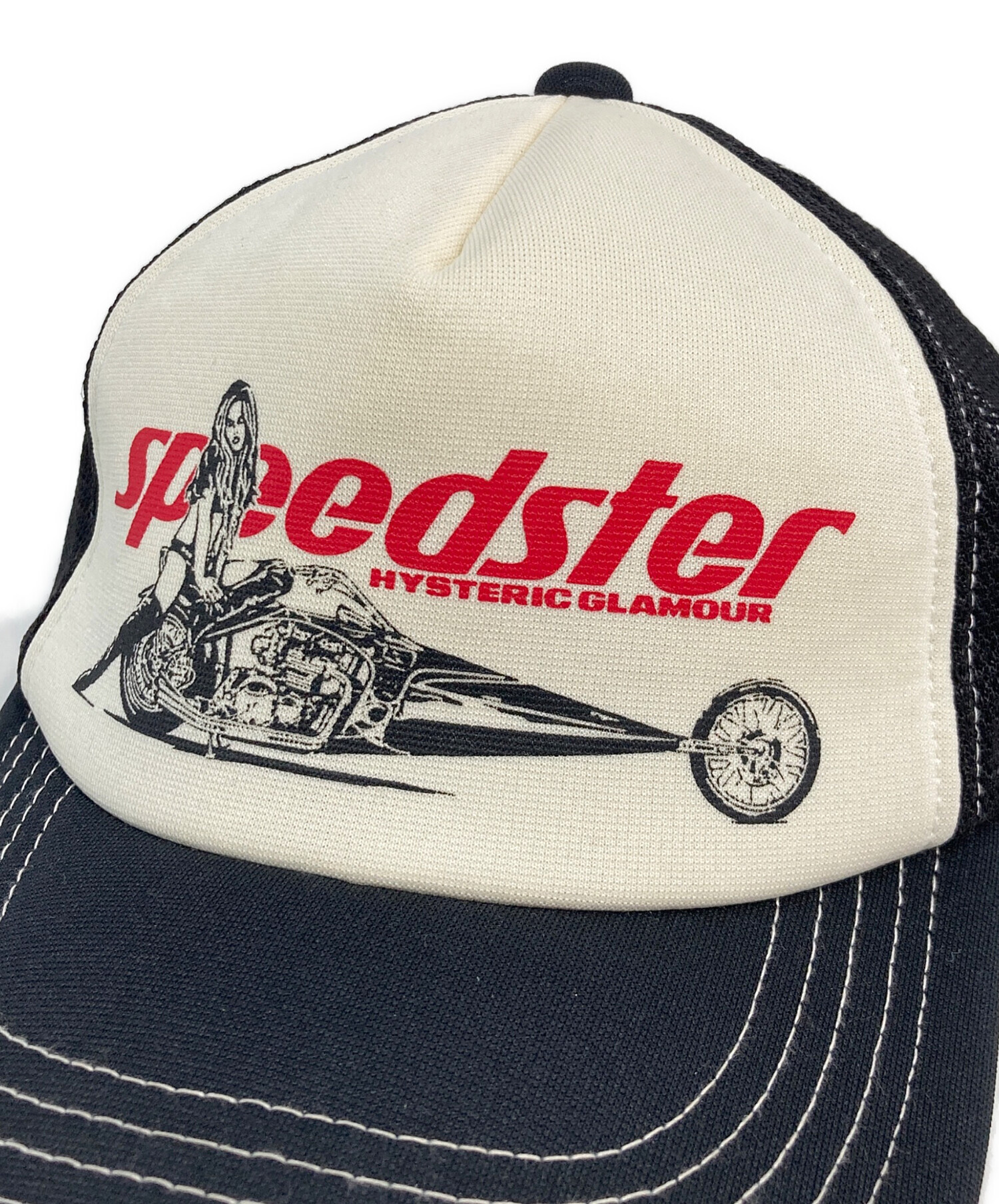 HYSTERIC GLAMOUR speedster キャップ 最終値下げ！ 中古・古着通販】Hysteric Glamour (ヒステリックグラマー) Speedster
