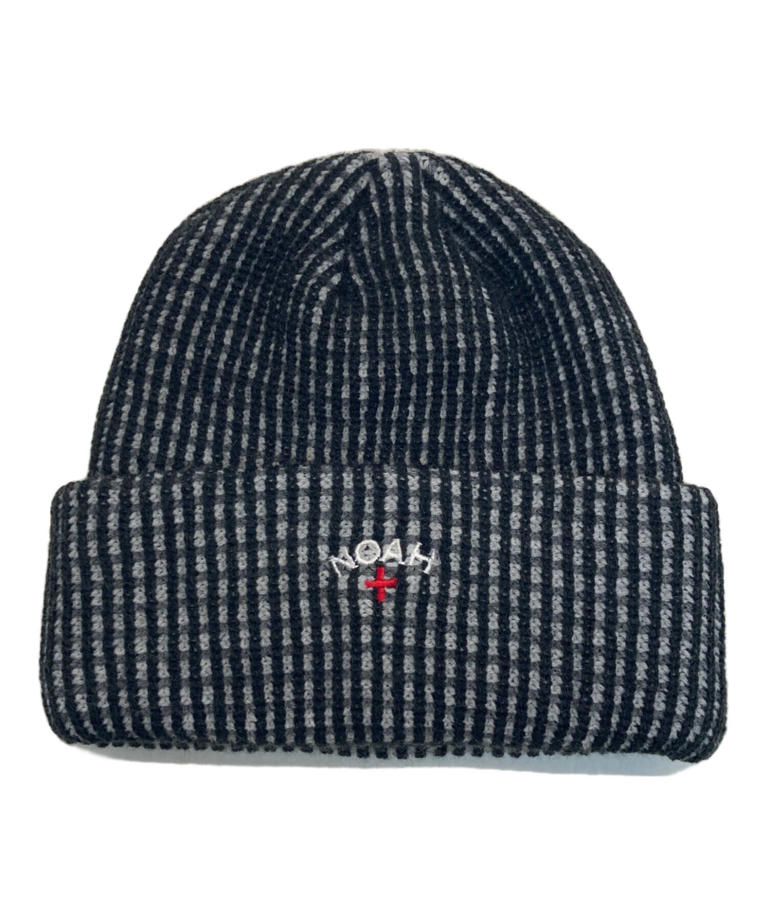 NOAH beanie ビーニー 中古・古着通販】Noah (ノア) Tri-Color Beanie ブラック 未使用品