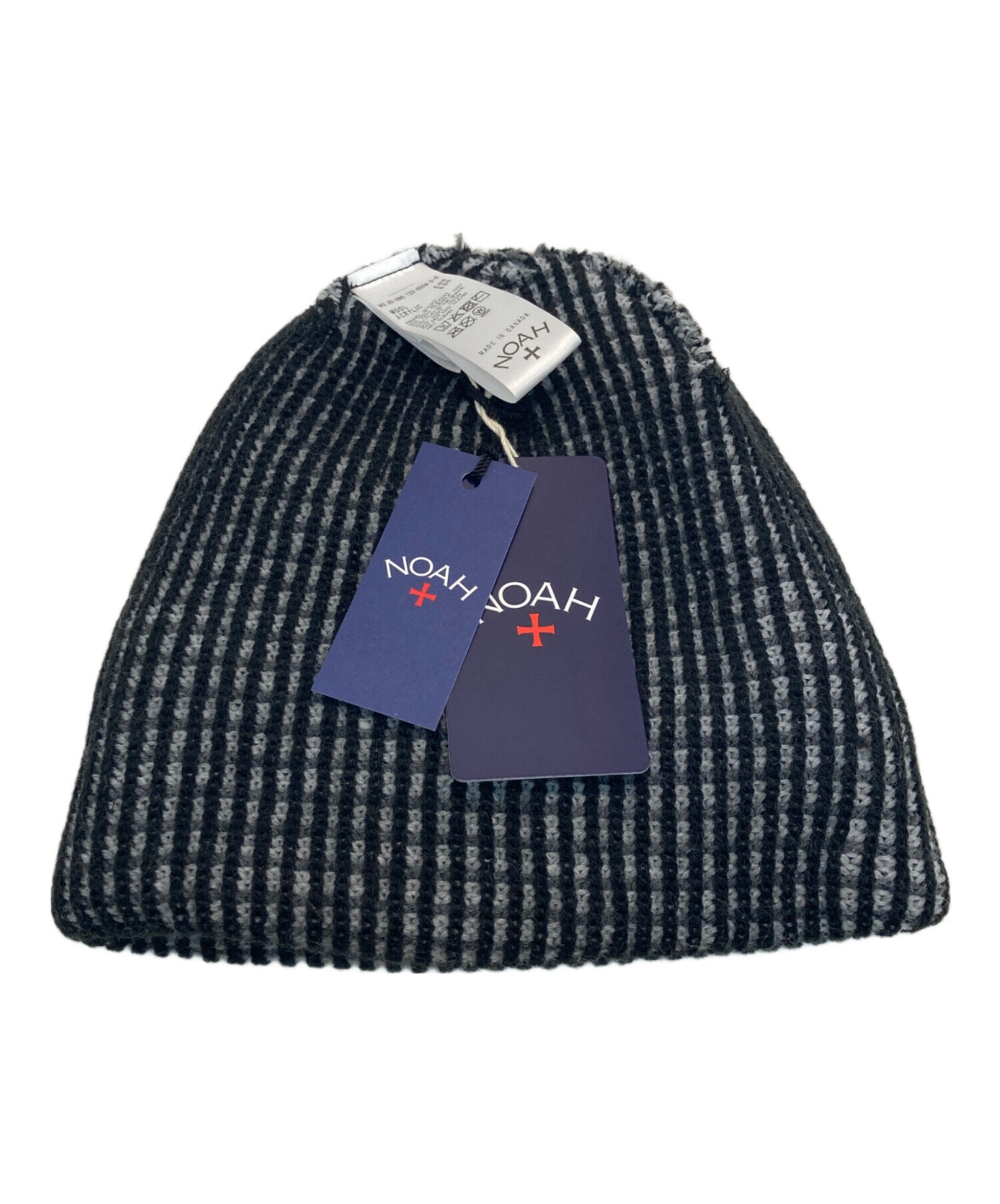 杉*和様 NOAH Tri-Color Beanie Black ノア ビーニー 中古・古着通販】Noah (ノア) Tri-Color Beanie ブラック 未使用品