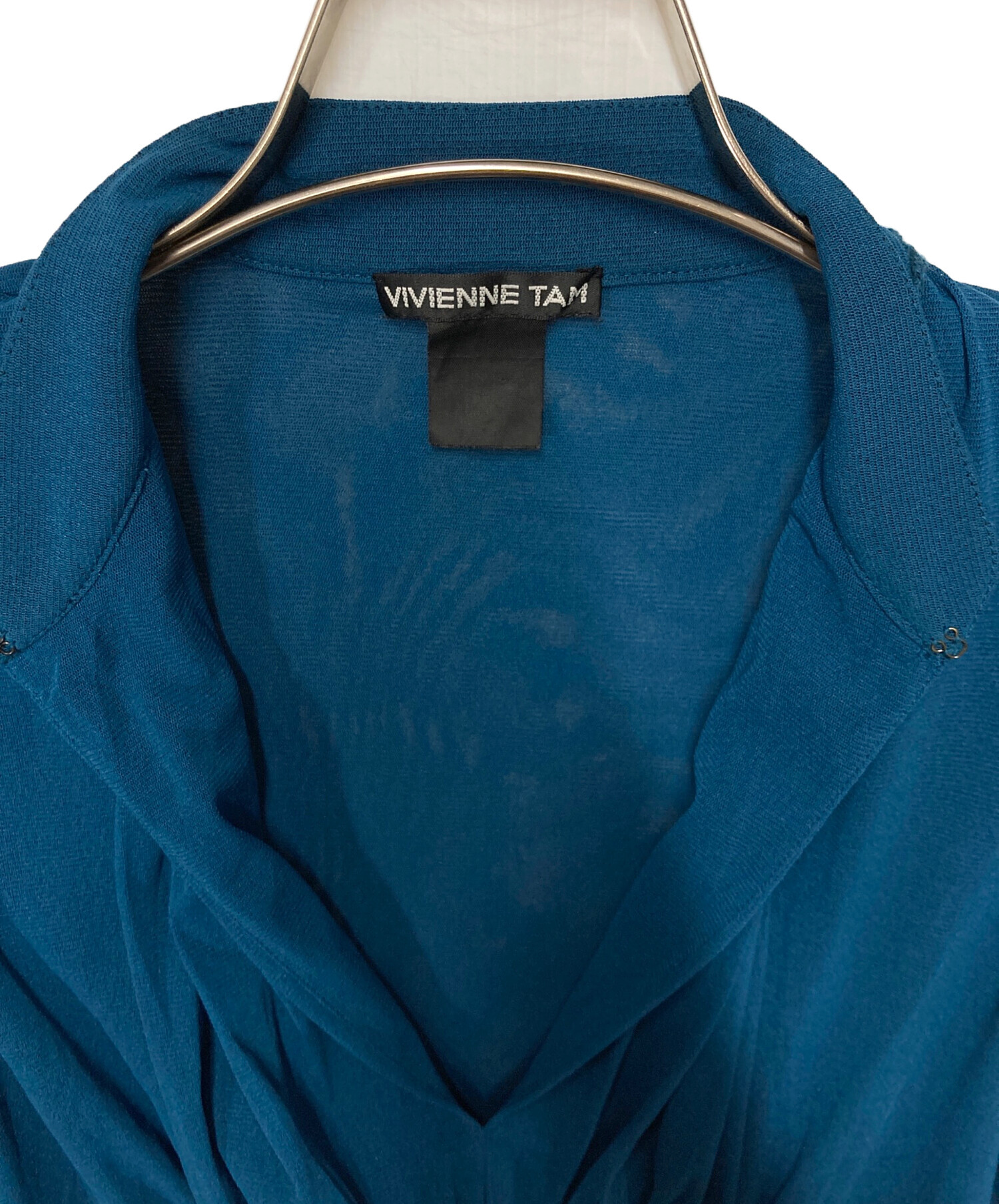 中古・古着通販】VIVIENNE TAM (ヴィヴィアンタム) ブラウス ネイビー