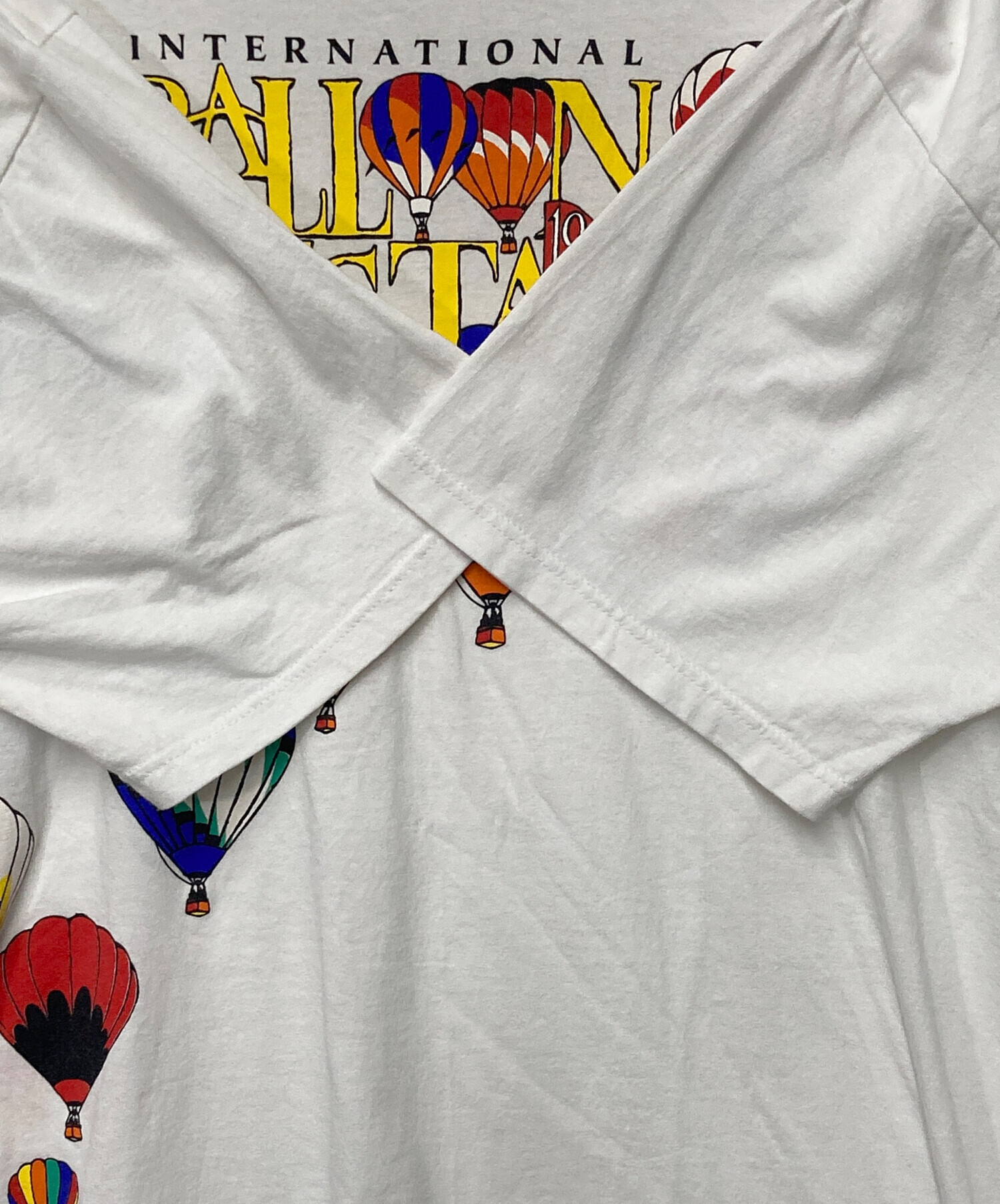 中古・古着通販】JERZEES (ジャージーズ) プリントTシャツ ホワイト