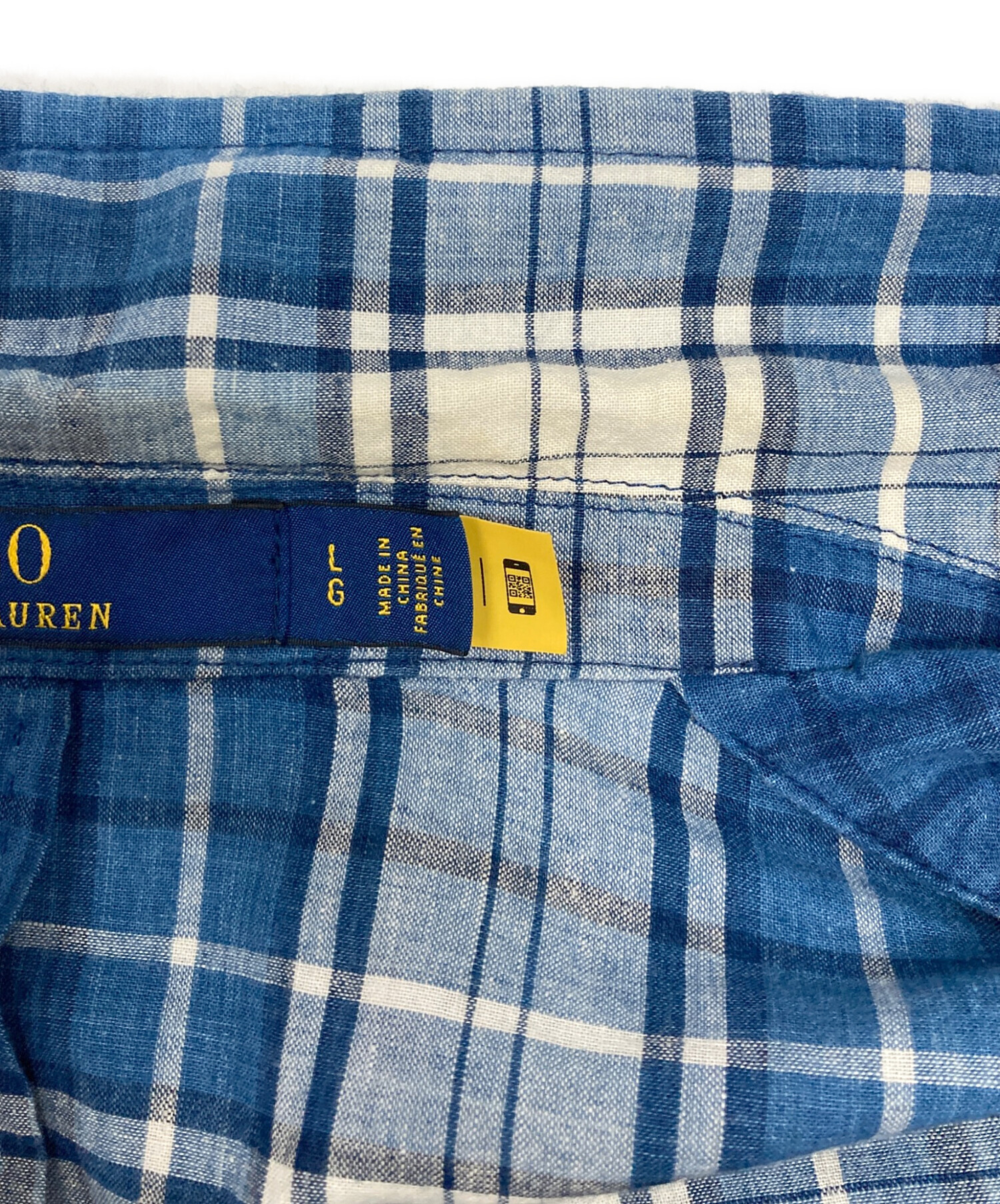 中古・古着通販】POLO RALPH LAUREN (ポロ・ラルフローレン) チェック