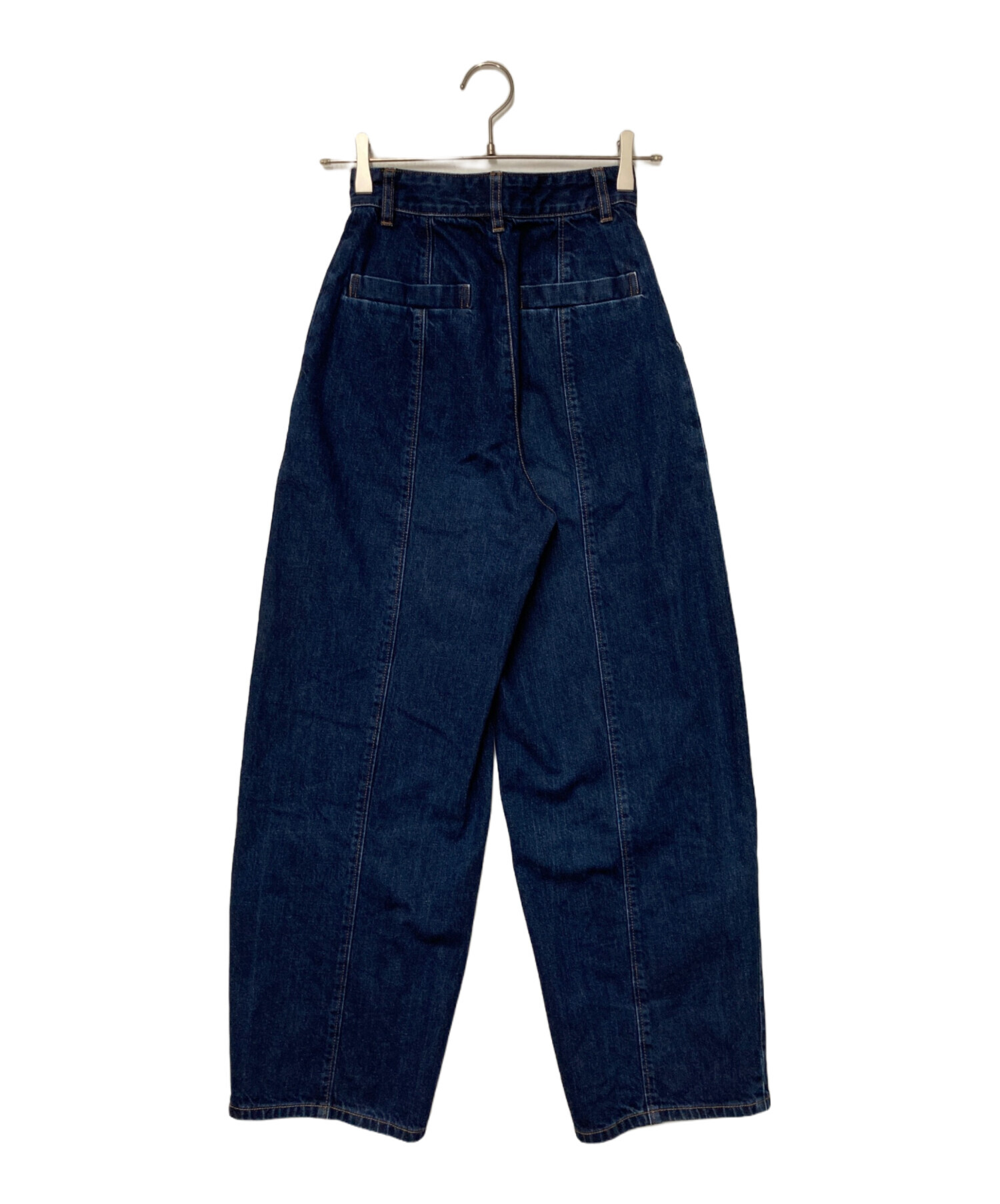 steven alan デニムパンツ インディゴ 未使用タグ付き 中古・古着通販】STEVEN ALAN (スティーブンアラン) 12OZ DENIM WIDE