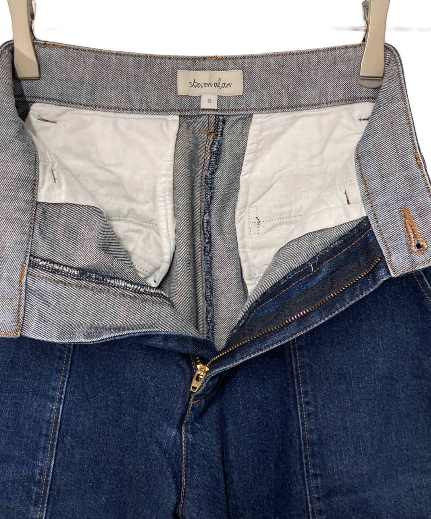 中古・古着通販】STEVEN ALAN (スティーブンアラン) 12OZ DENIM WIDE