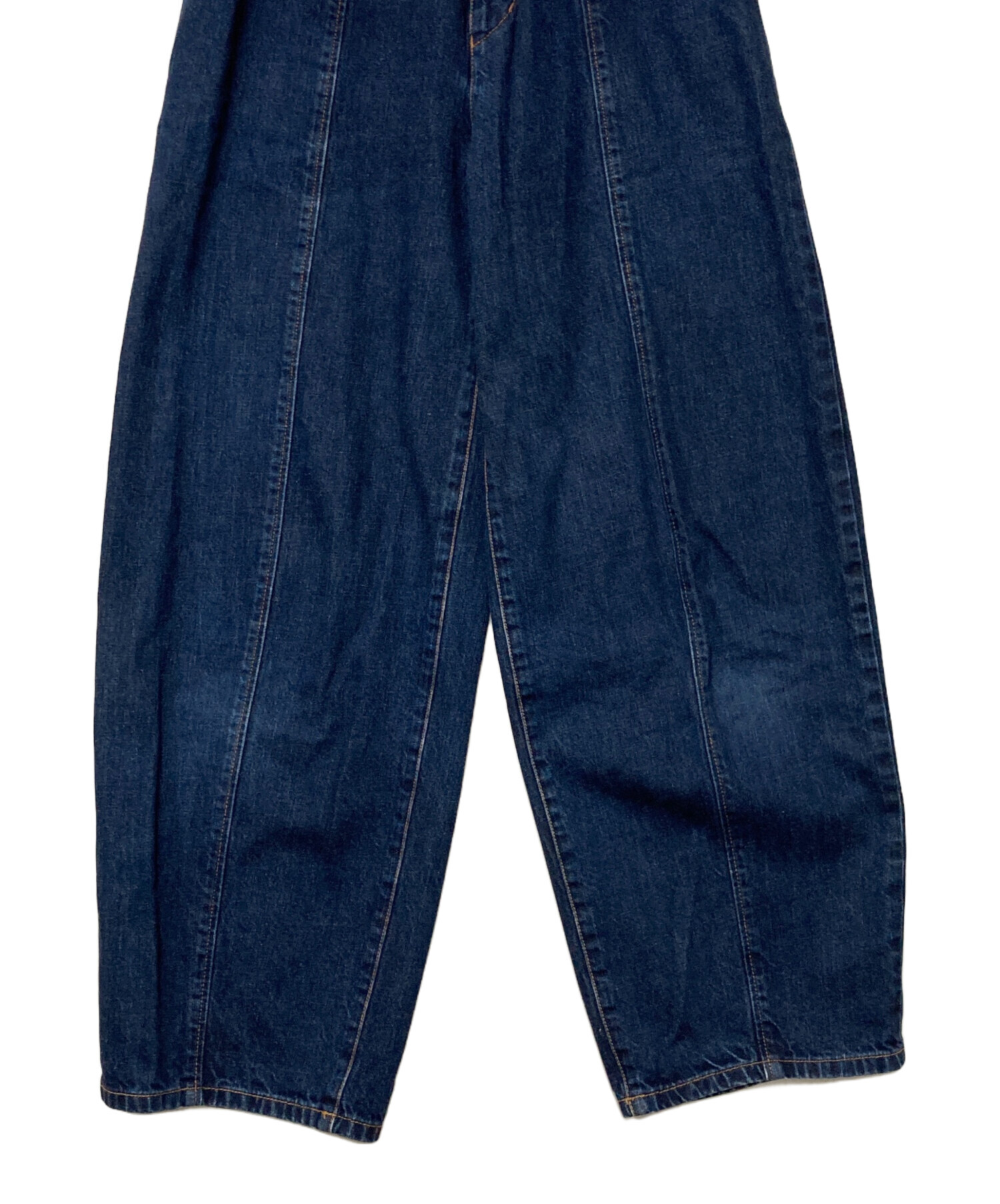 steven alan デニムパンツ インディゴ 未使用タグ付き 中古・古着通販】STEVEN ALAN (スティーブンアラン) 12OZ DENIM WIDE