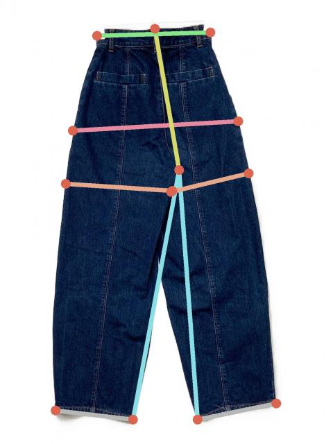 中古・古着通販】STEVEN ALAN (スティーブンアラン) 12OZ DENIM WIDE