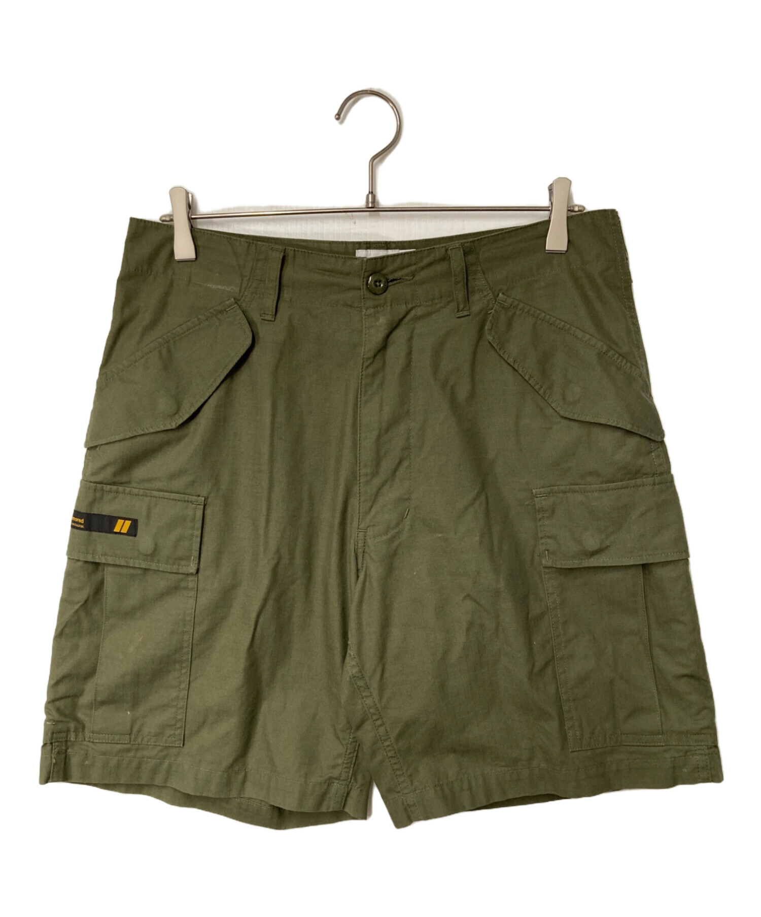 WTAPS ダブルタップス ハーフパンツ 中古・古着通販】WTAPS (ダブルタップス) カーゴハーフパンツ カーキ