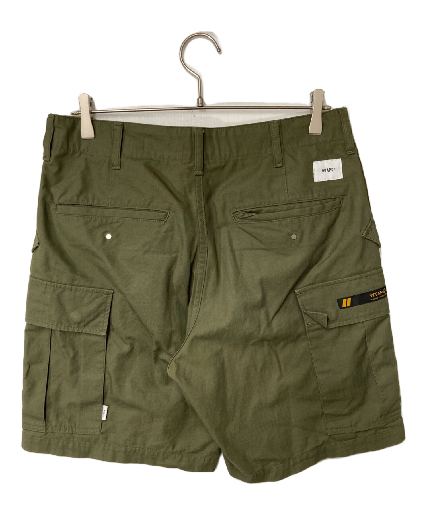 ダブルタップス　ハーフパンツ緑ワイド22年モデルアーカイブコットン100%日本製 中古・古着通販】WTAPS (ダブルタップス) カーゴハーフパンツ カーキ