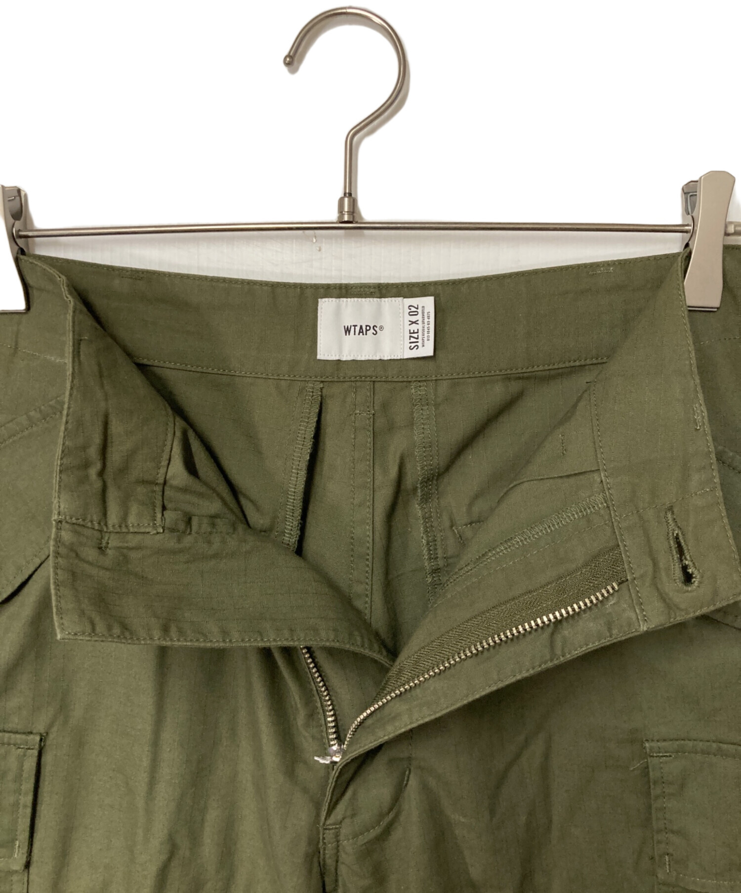 中古・古着通販】WTAPS (ダブルタップス) カーゴハーフパンツ カーキ