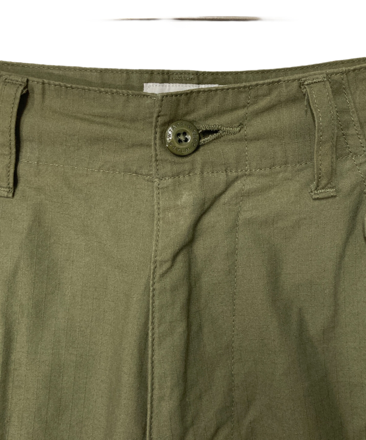 中古・古着通販】WTAPS (ダブルタップス) カーゴハーフパンツ カーキ