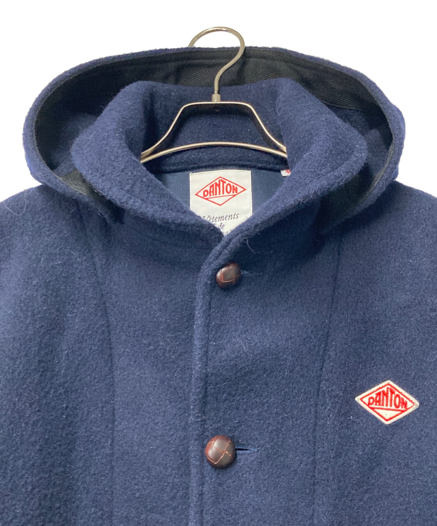中古・古着通販】DANTON (ダントン) ウールモッサジャケット ネイビー