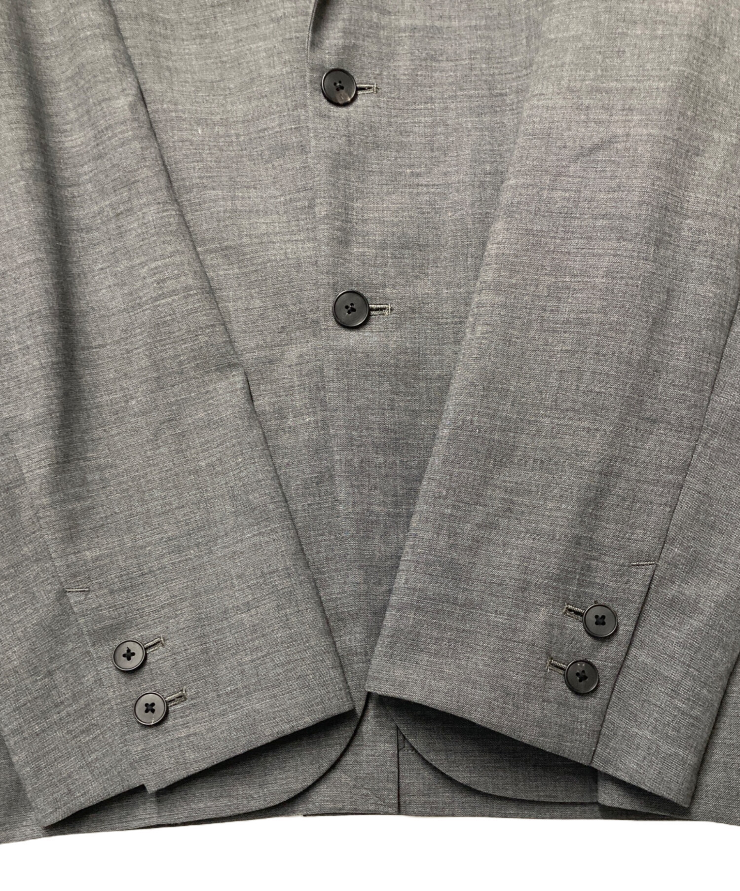 中古・古着通販】ATON (エイトン) TWIST WOOL GAUZE テーラード