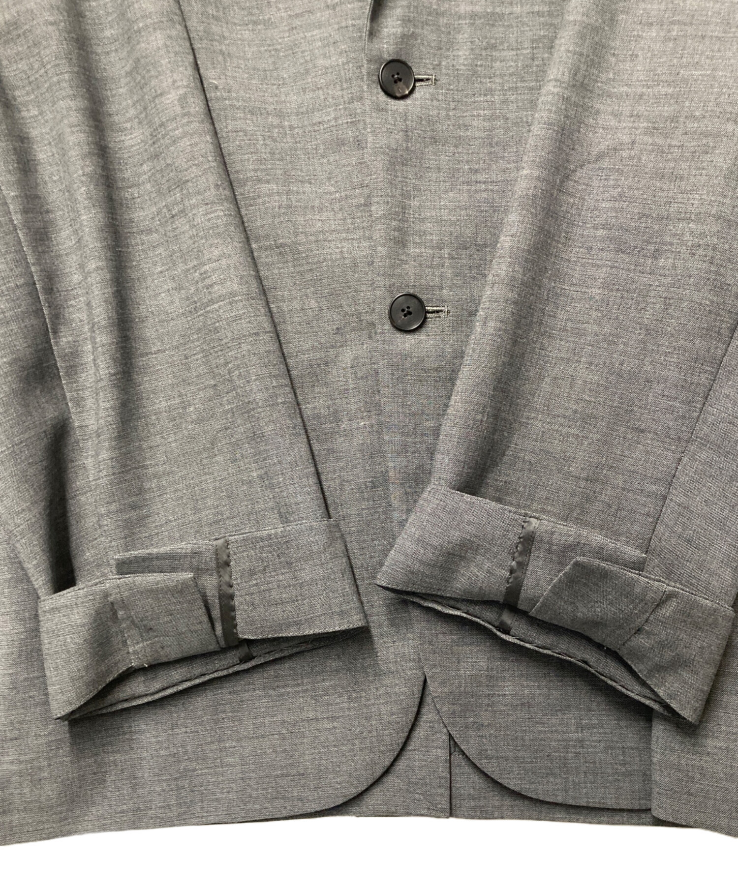 中古・古着通販】ATON (エイトン) TWIST WOOL GAUZE テーラード
