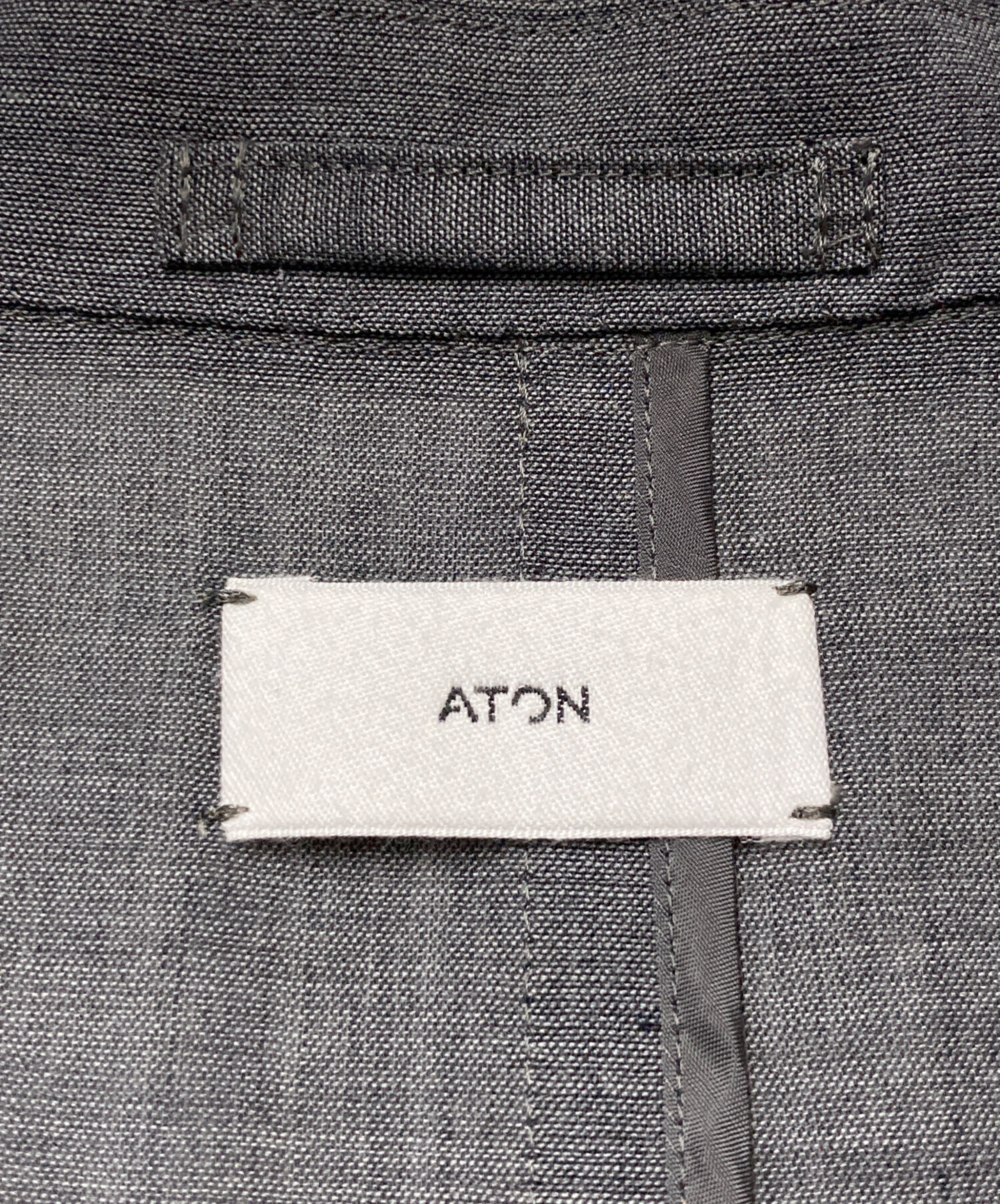 中古・古着通販】ATON (エイトン) TWIST WOOL GAUZE テーラード