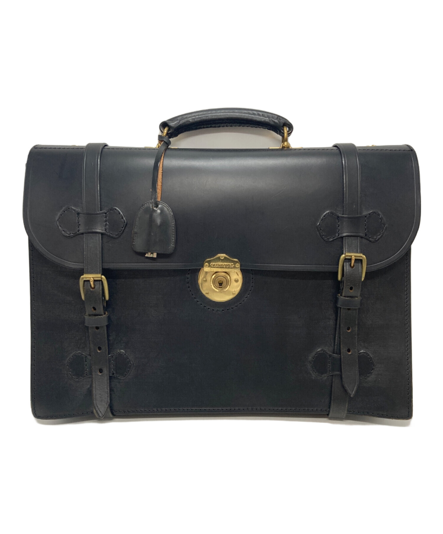 中古・古着通販】GLENROYAL (グレンロイヤル) ダレスバッグ ブラック