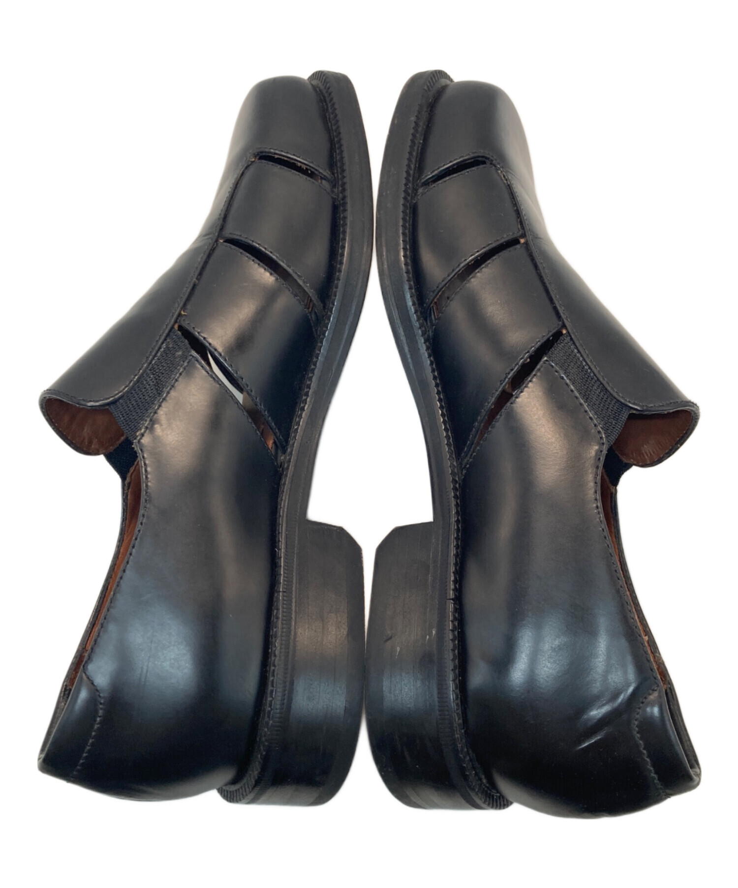 中古・古着通販】COLE HAAN (コールハーン) レザーサンダル ブラック
