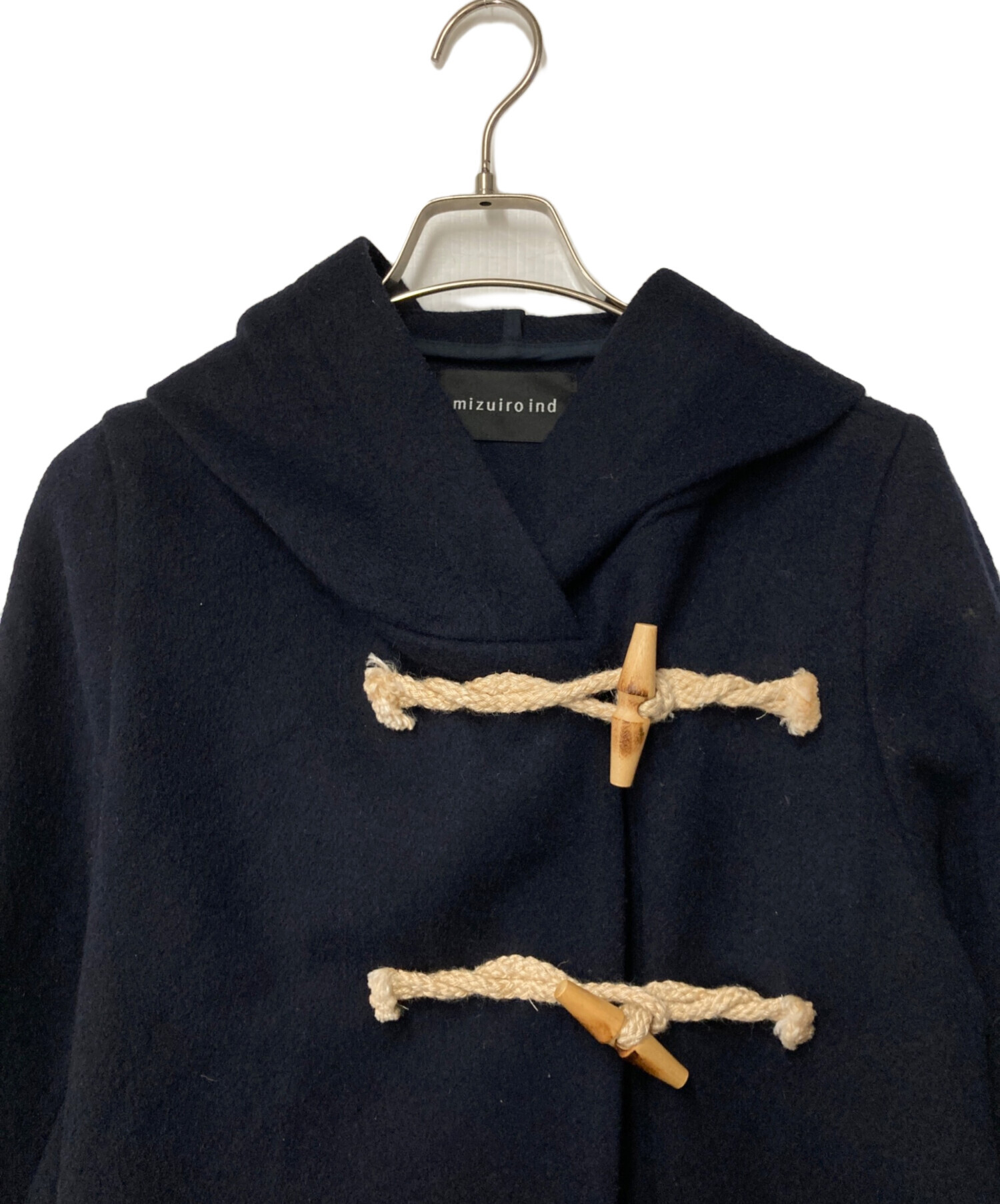 中古・古着通販】mizuiro-ind (ミズイロインド) ダッフルコート