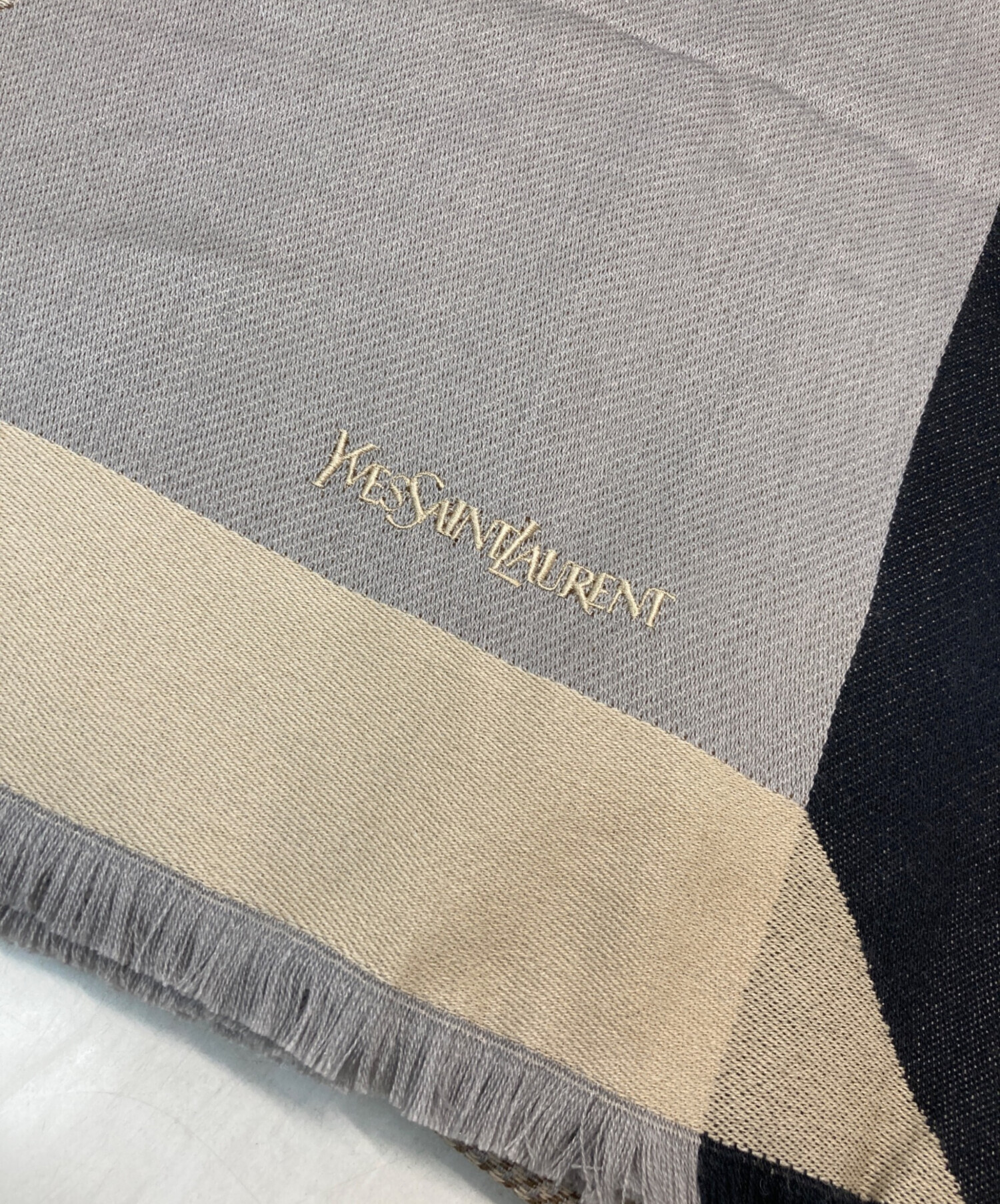 中古・古着通販】Yves Saint Laurent (イヴサンローラン) 大判ストール