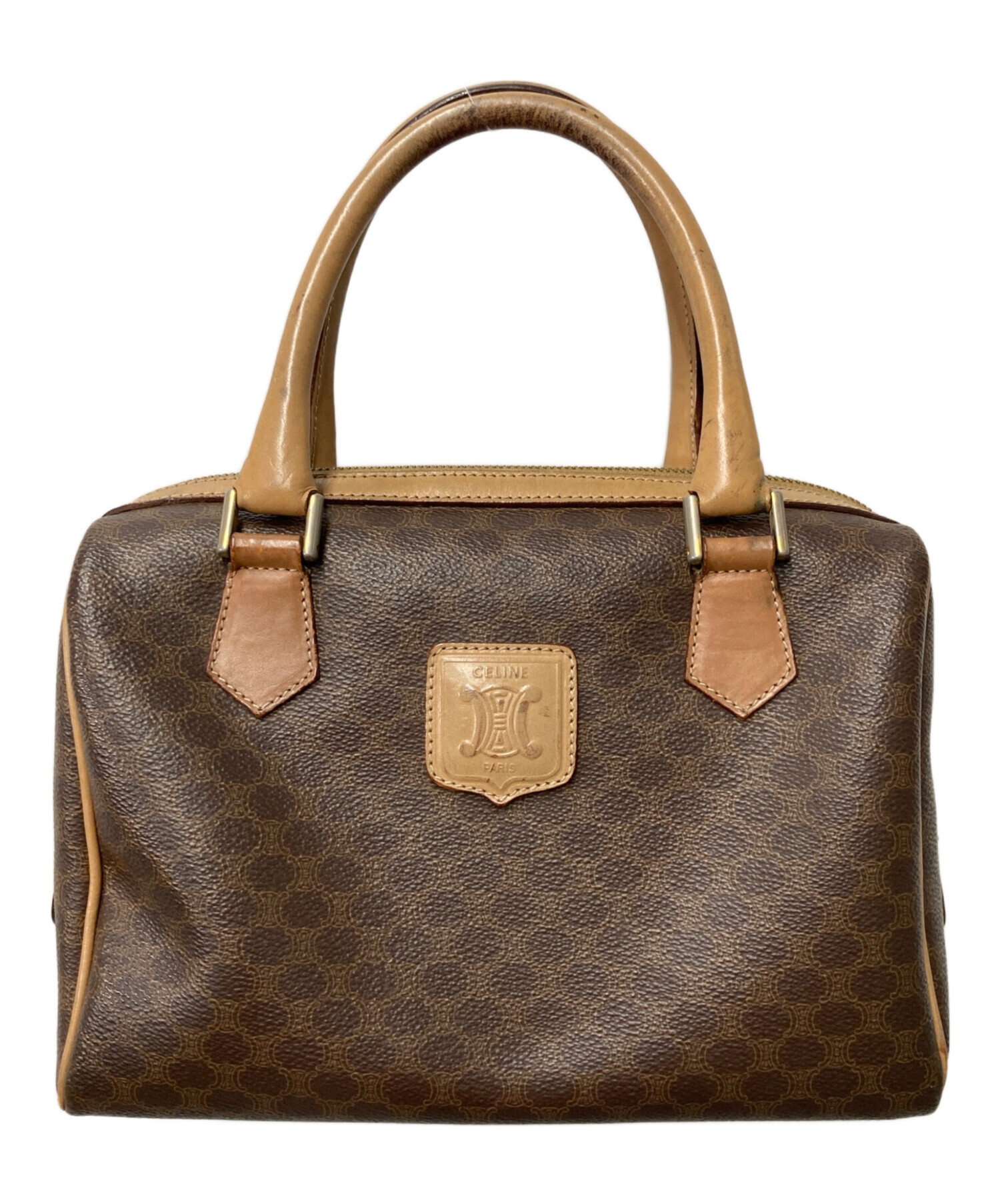 中古・古着通販】CELINE (セリーヌ) マカダム柄ハンドバッグ｜ブランド